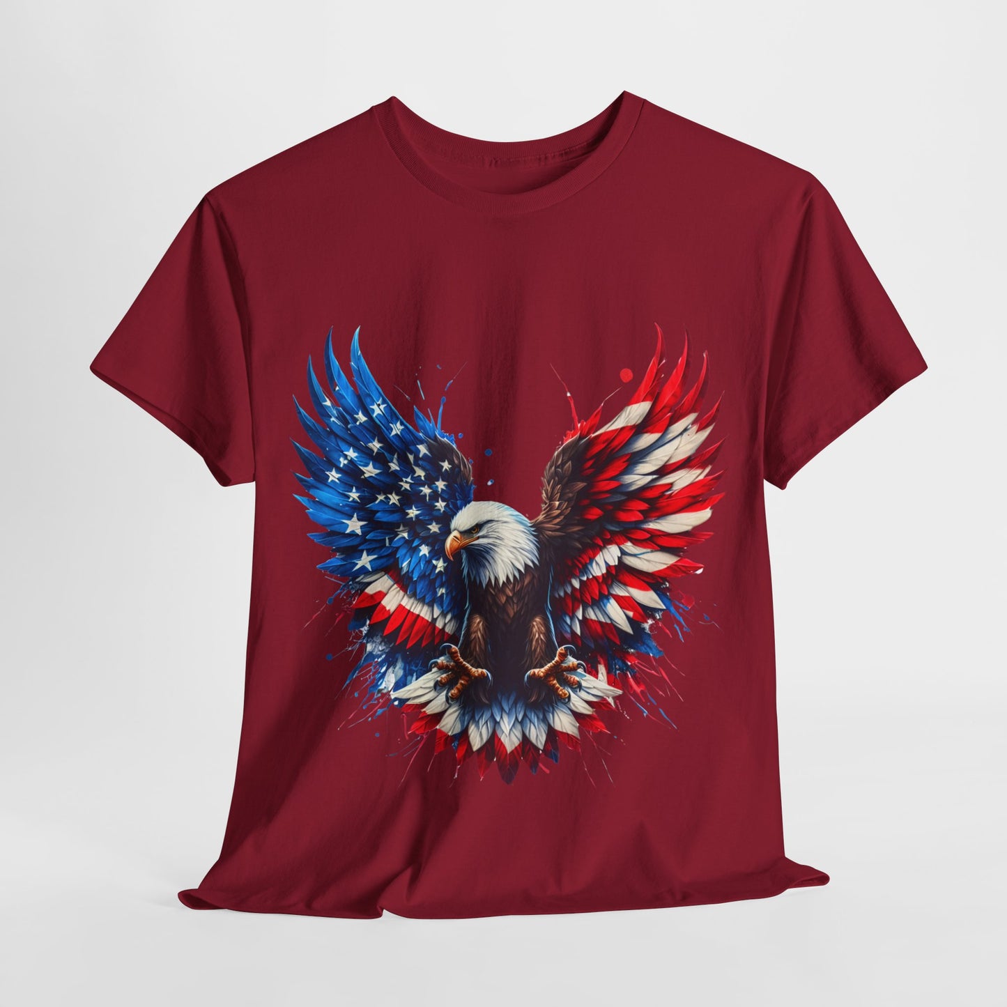 Patriotic Eagle 1 Unisex Heavy Cotton Tee - 312tshirts 2