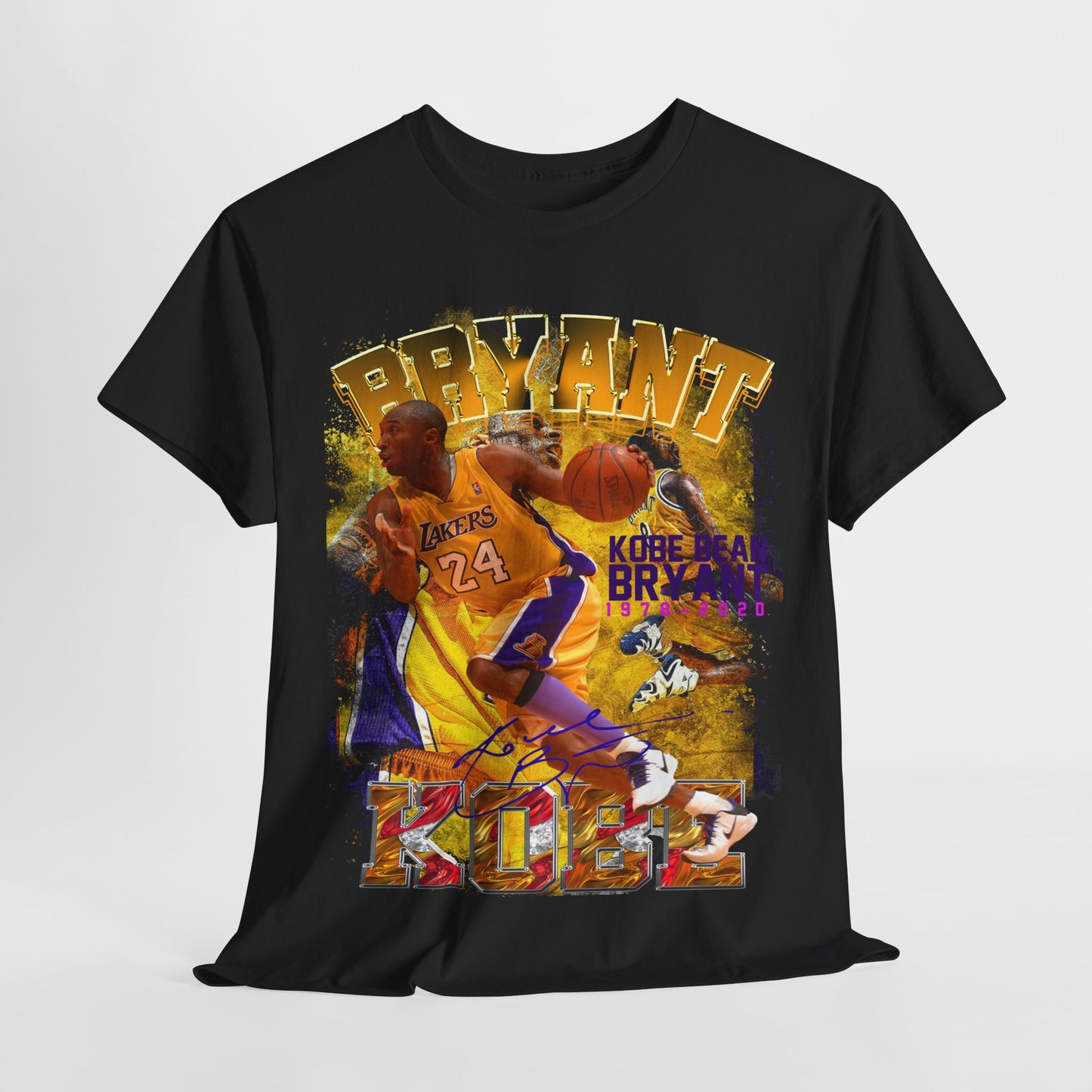 Kobe Basketball Sport 3 Unisex Heavy Cotton Tee