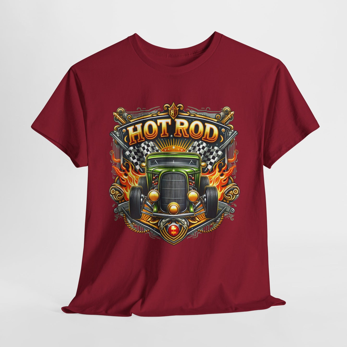Hot Rod #10 Unisex Heavy Cotton Tee - 312tshirts 2