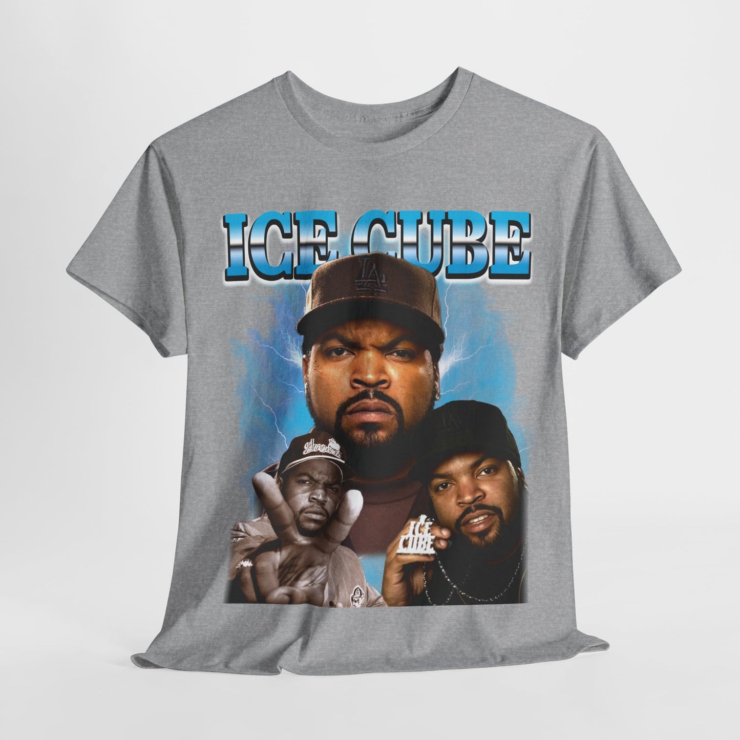 Ice Cube 2 Hip-Hop Unisex Heavy Cotton Tee