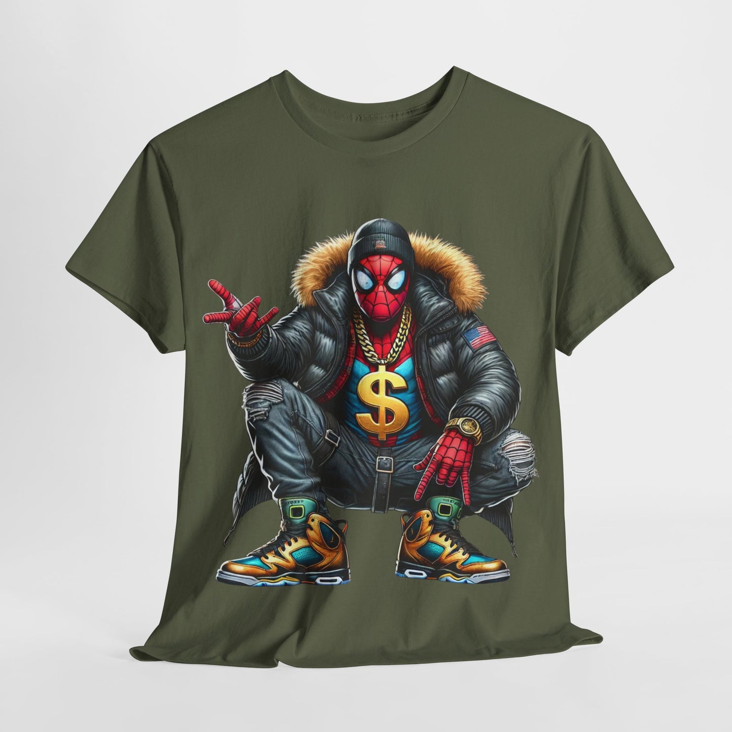 Spidey Street Fashion #3 Unisex Heavy Cotton Tee - 312tshirts 2