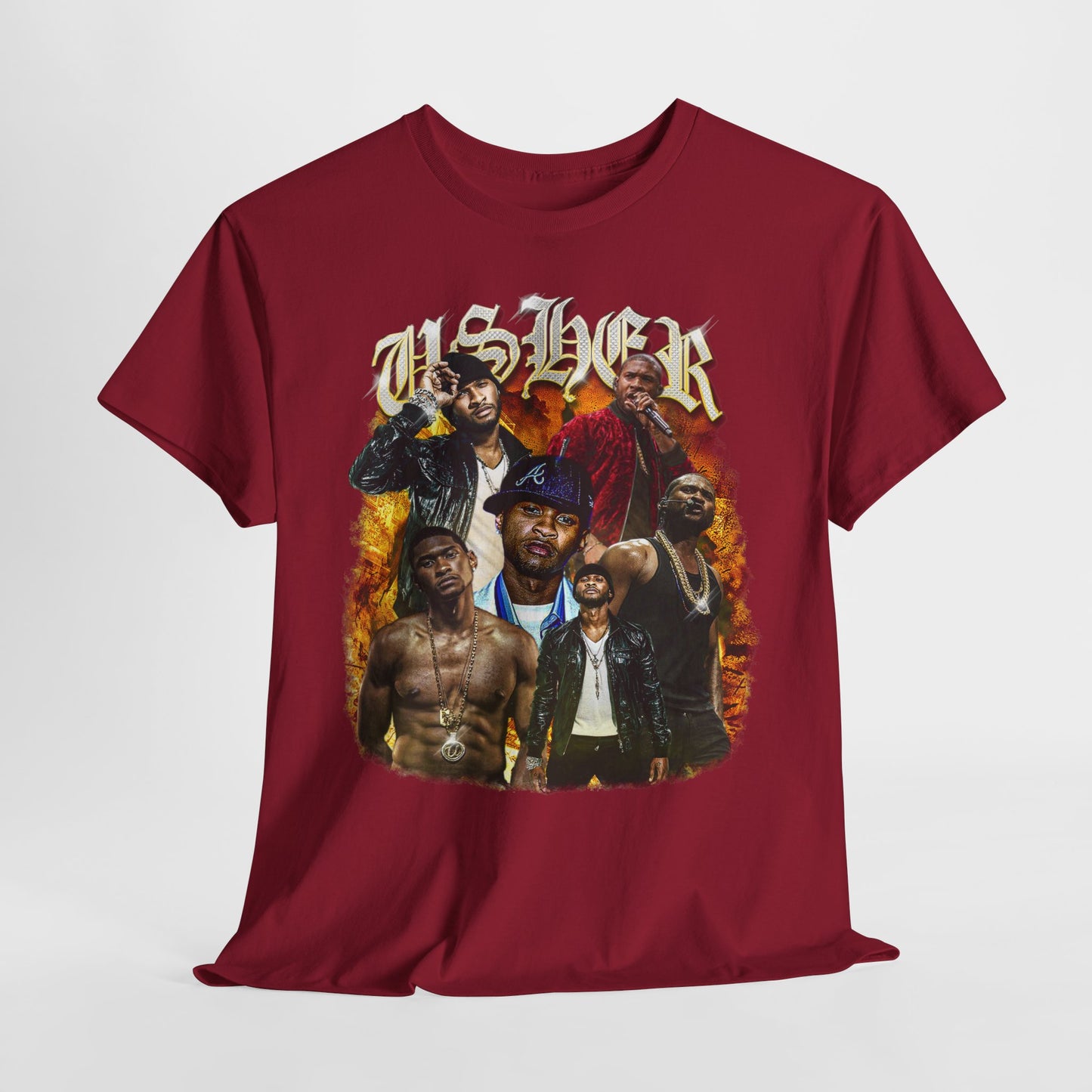 Usher 2 Unisex Heavy Cotton Tee