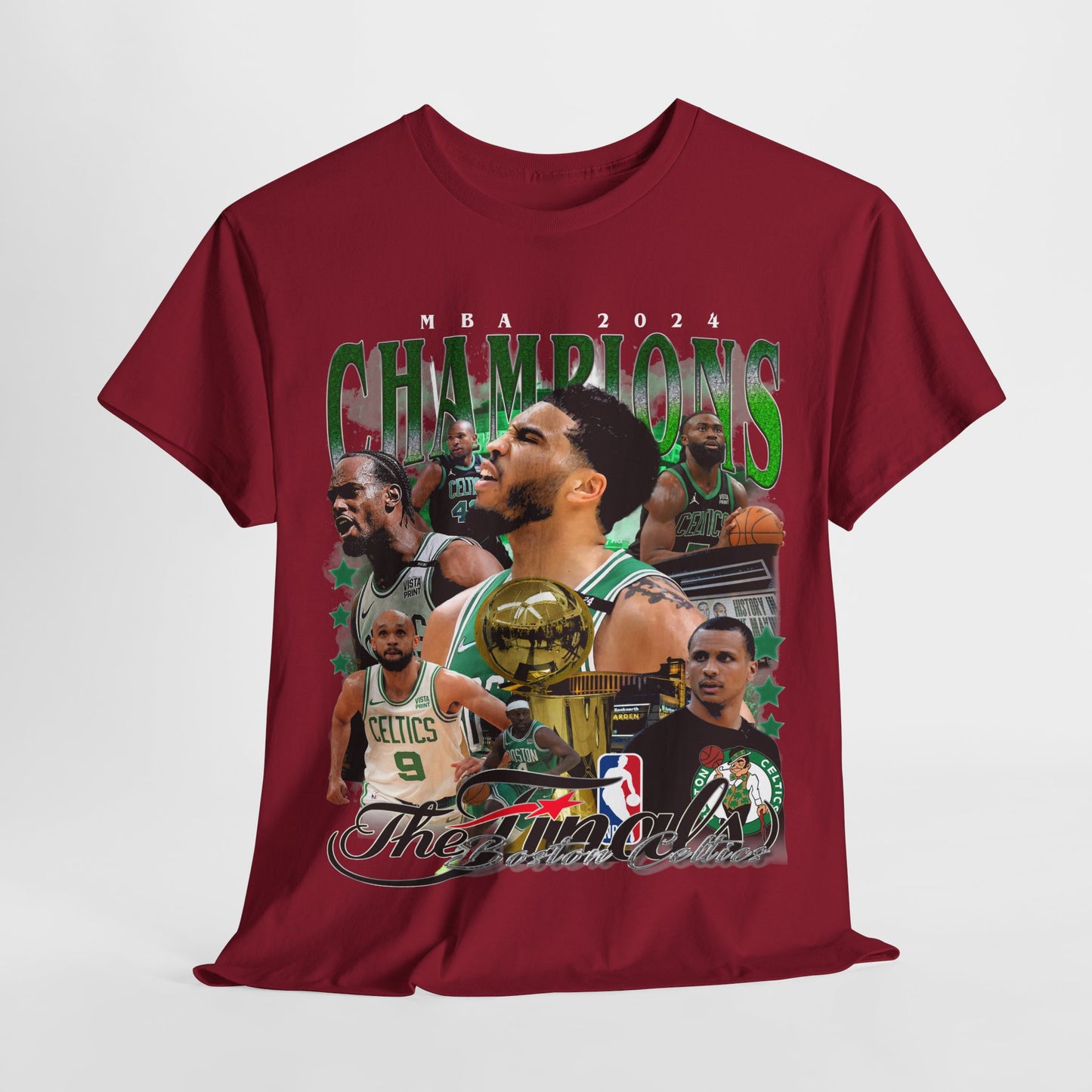 NBA Champions 2024 Unisex Heavy Cotton Tee - 312tshirts 2