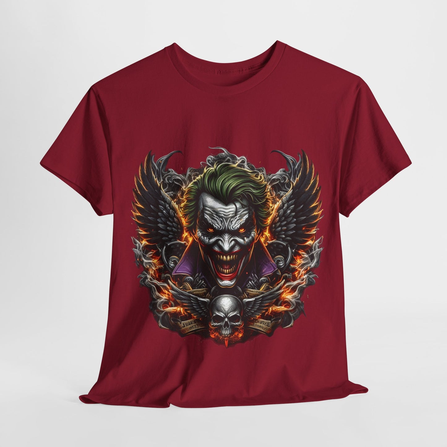 Joker Wings 1 Unisex Heavy Cotton Tee - 312tshirts 2
