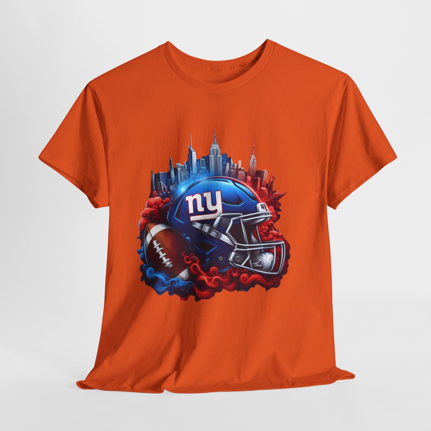 Sports Giants Football Helmet #1 Unisex Heavy Cotton Tee