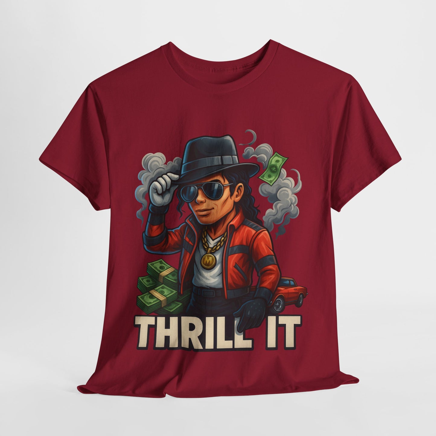 MJ Thrill It #6 Unisex Heavy Cotton Tee