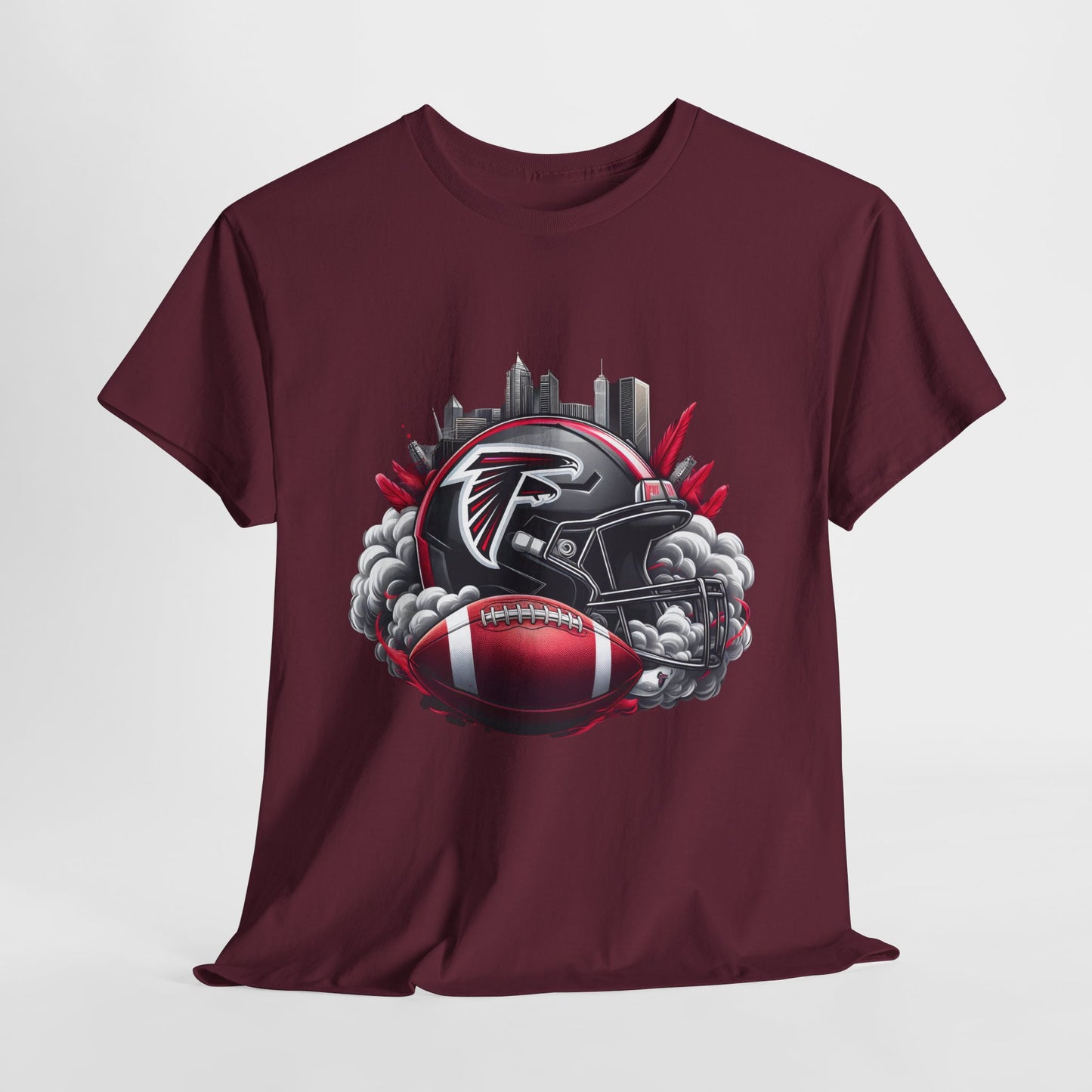Sports Falcons Football Helmet #30 Unisex Heavy Cotton Tee