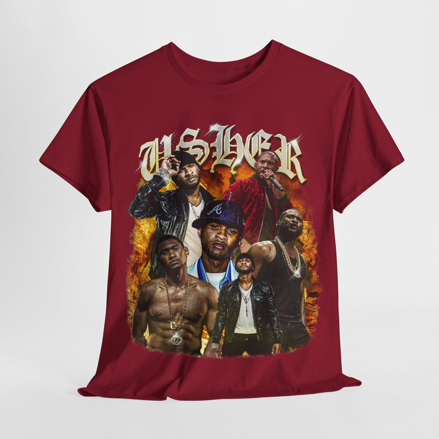 Usher 2 Unisex Heavy Cotton Tee - 312tshirts 2