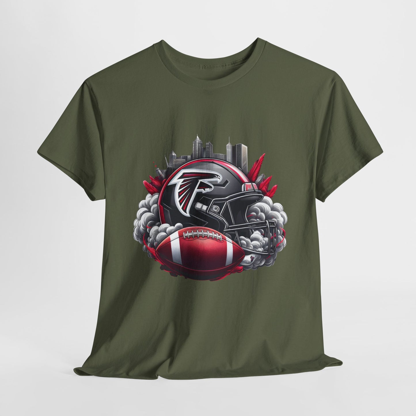 Sports Falcons Football Helmet #30 Unisex Heavy Cotton Tee