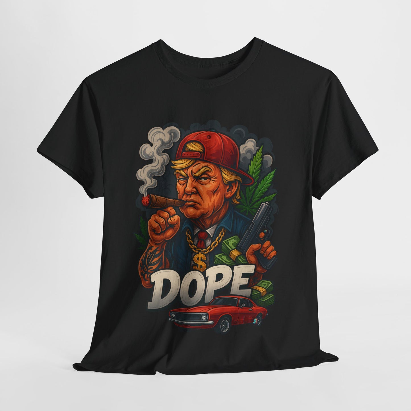 420 Dope Vibes Trump Unisex Heavy Cotton Tee