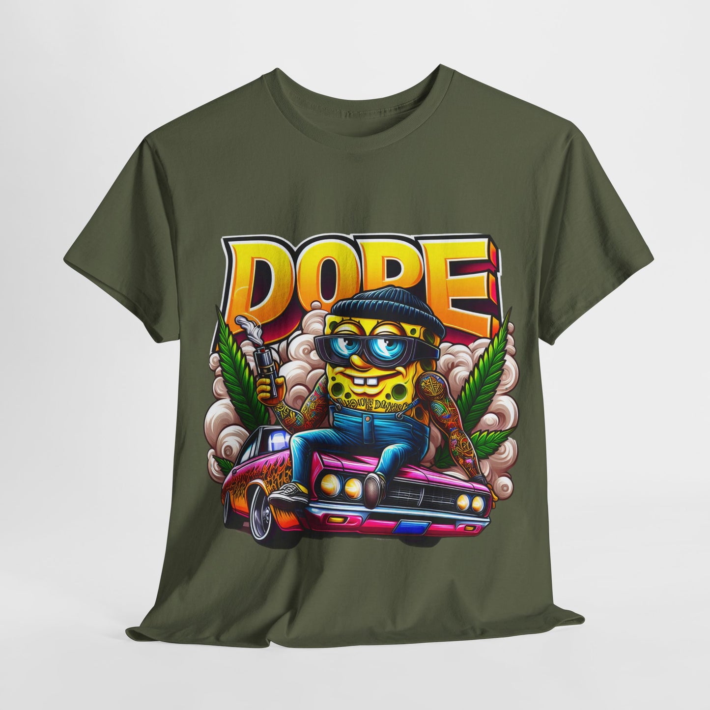420 Dope Vibes #8 Unisex Heavy Cotton Tee