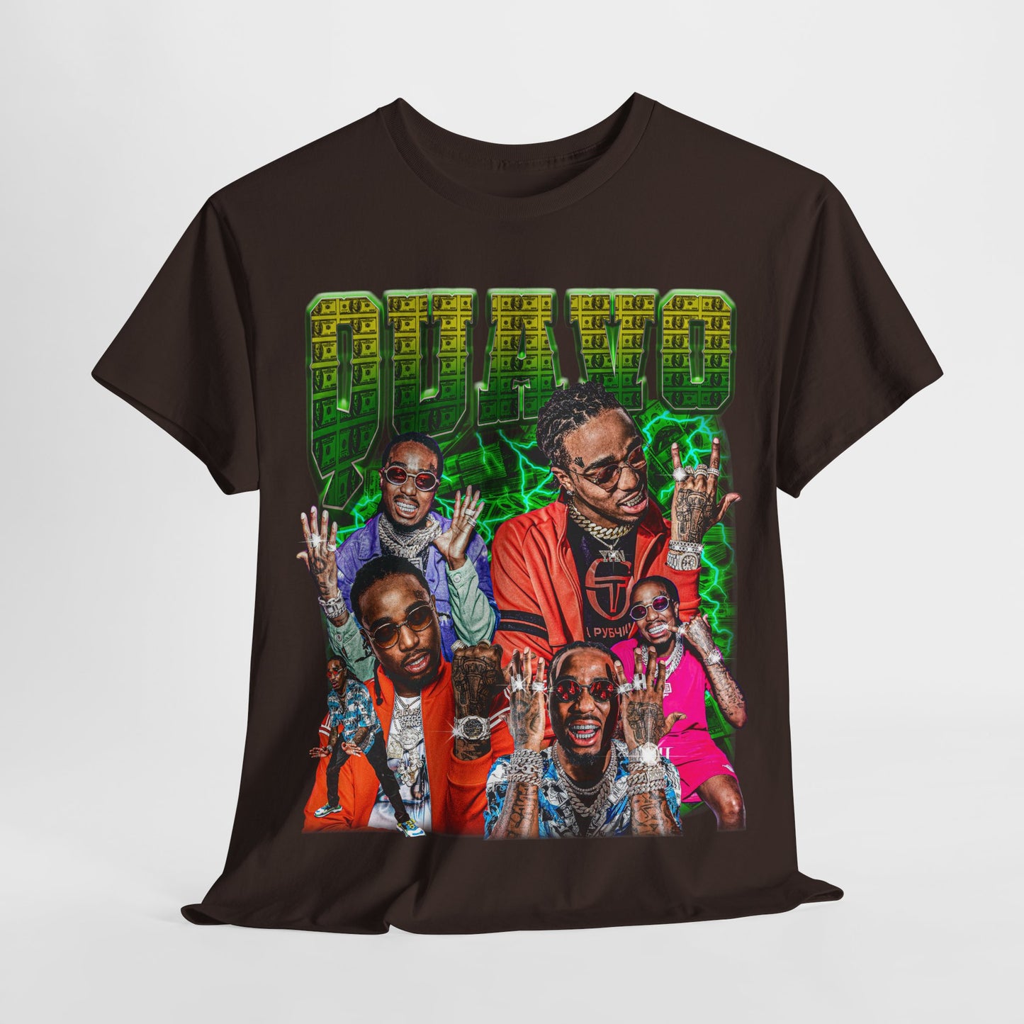 Quavo Hip-Hop Unisex Heavy Cotton Tee - 312tshirts 2