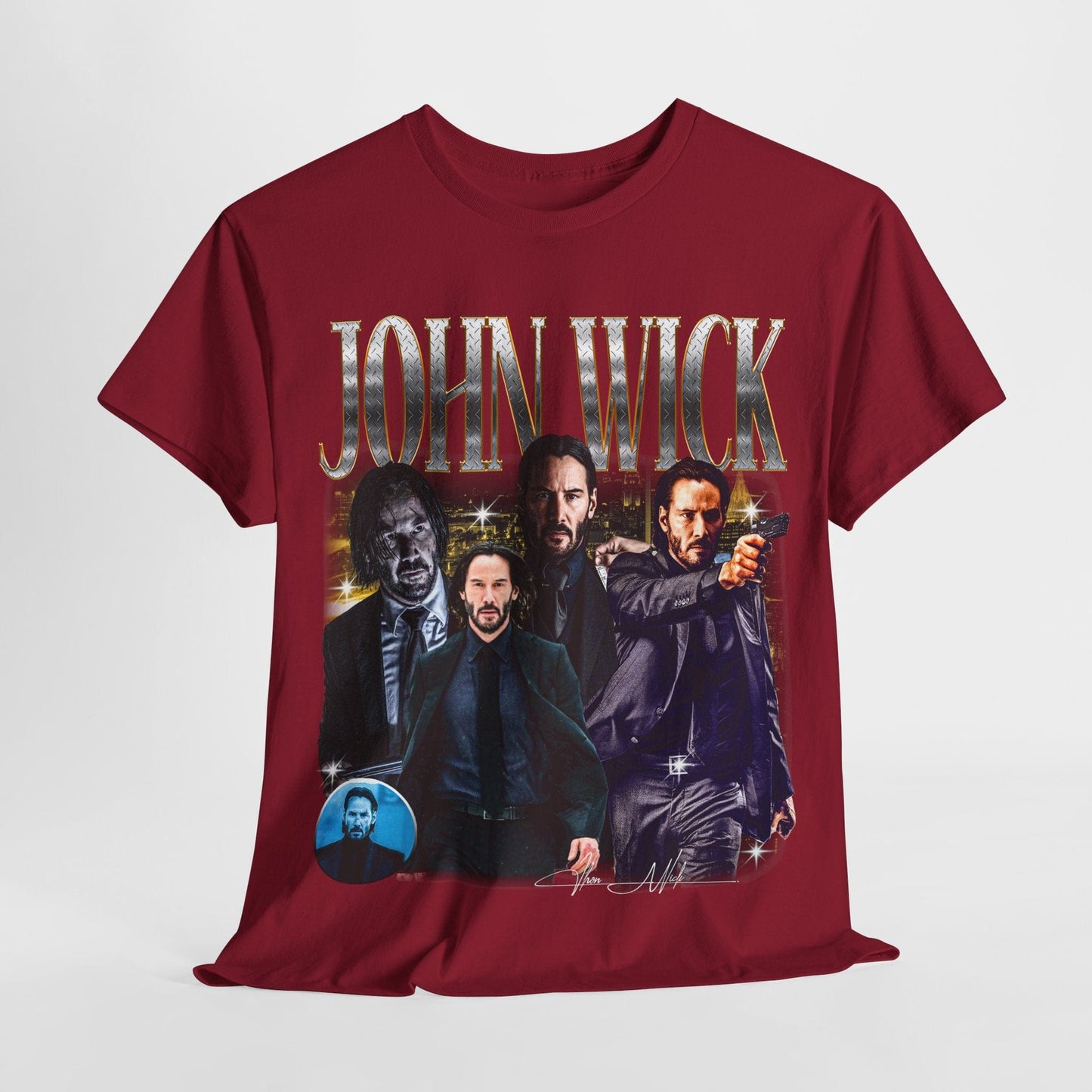 John Wick 1 Unisex Heavy Cotton Tee - 312tshirts 2