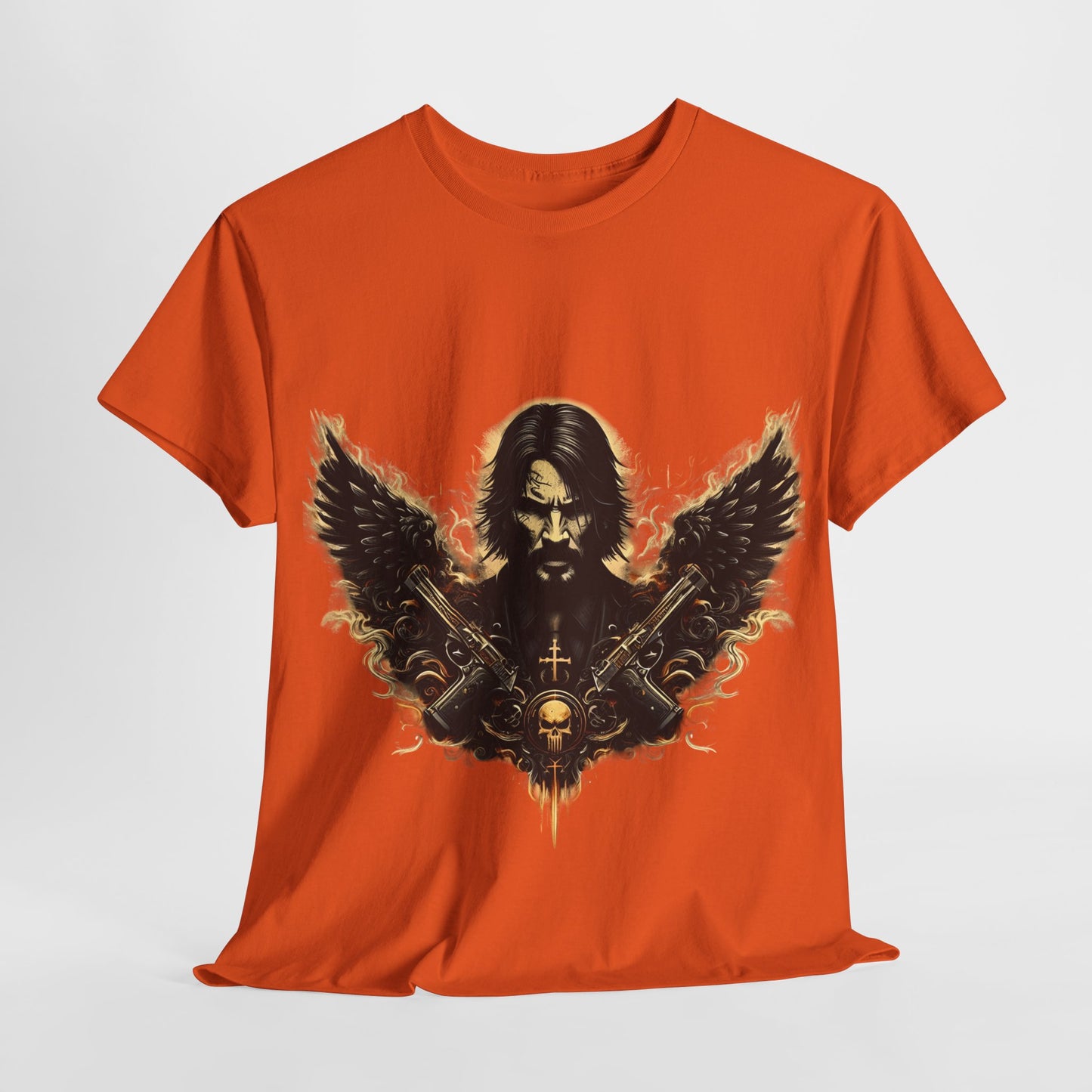 John Wick Wings Unisex Heavy Cotton Tee - 312tshirts 2