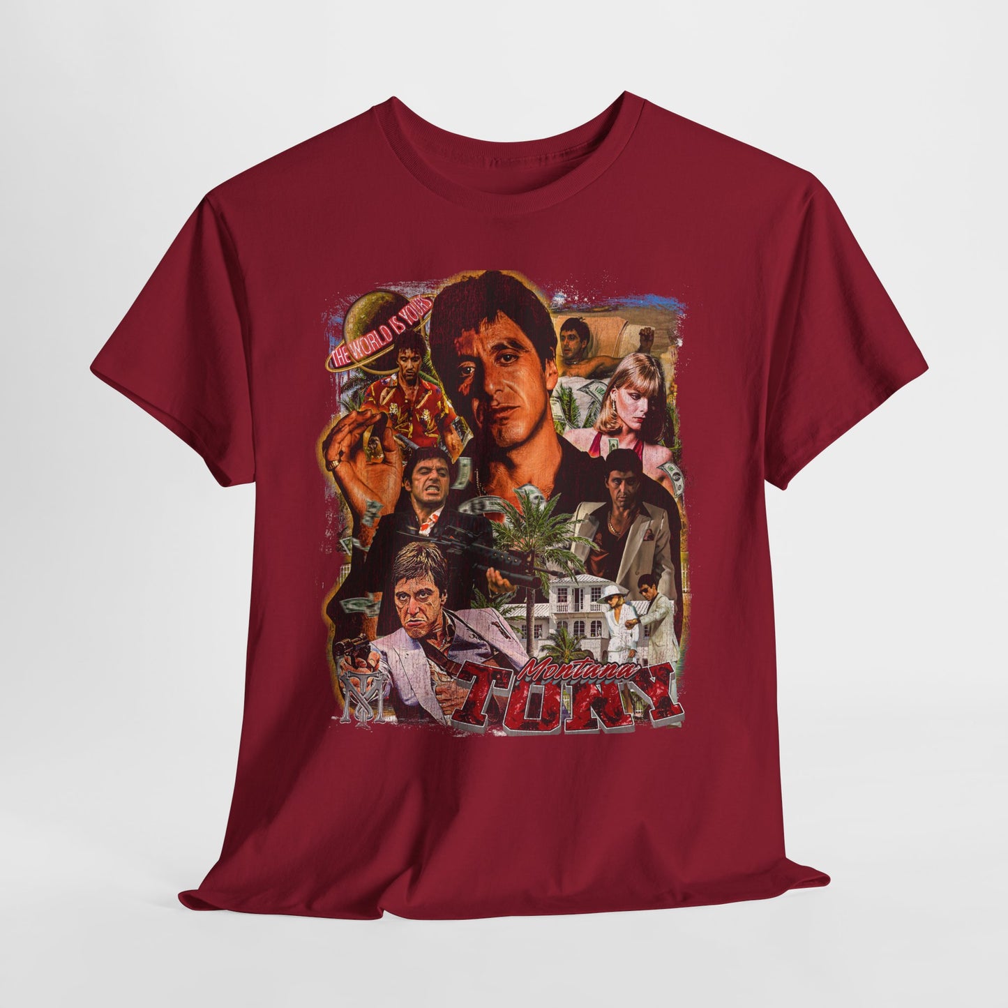 Scarface (Tony Montana) #3 Unisex Heavy Cotton Tee