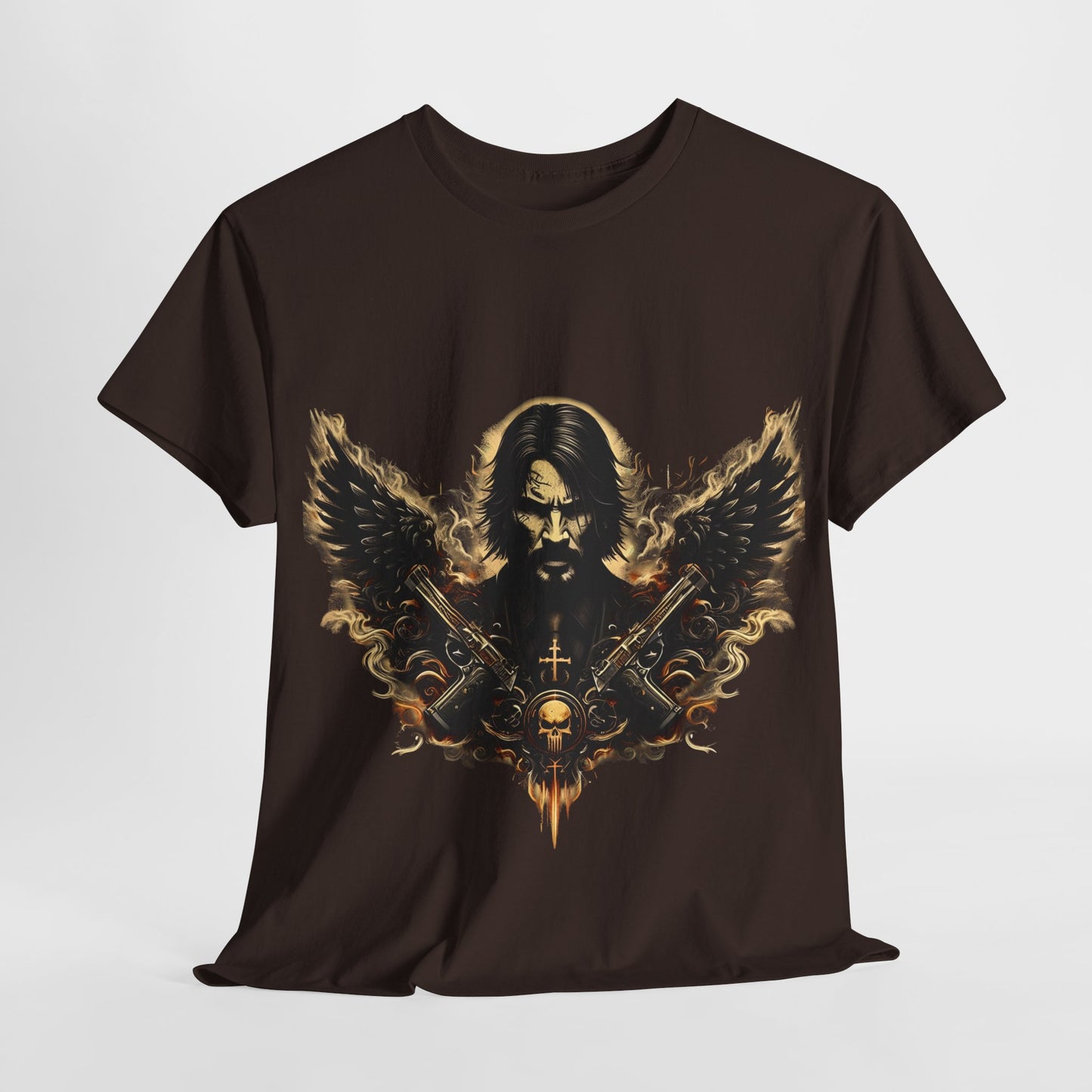 John Wick Wings Unisex Heavy Cotton Tee - 312tshirts 2