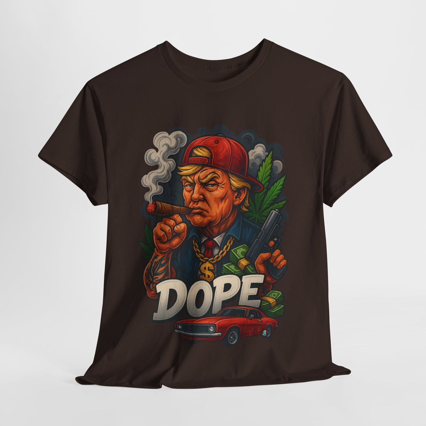 420 Dope Vibes Trump Unisex Heavy Cotton Tee