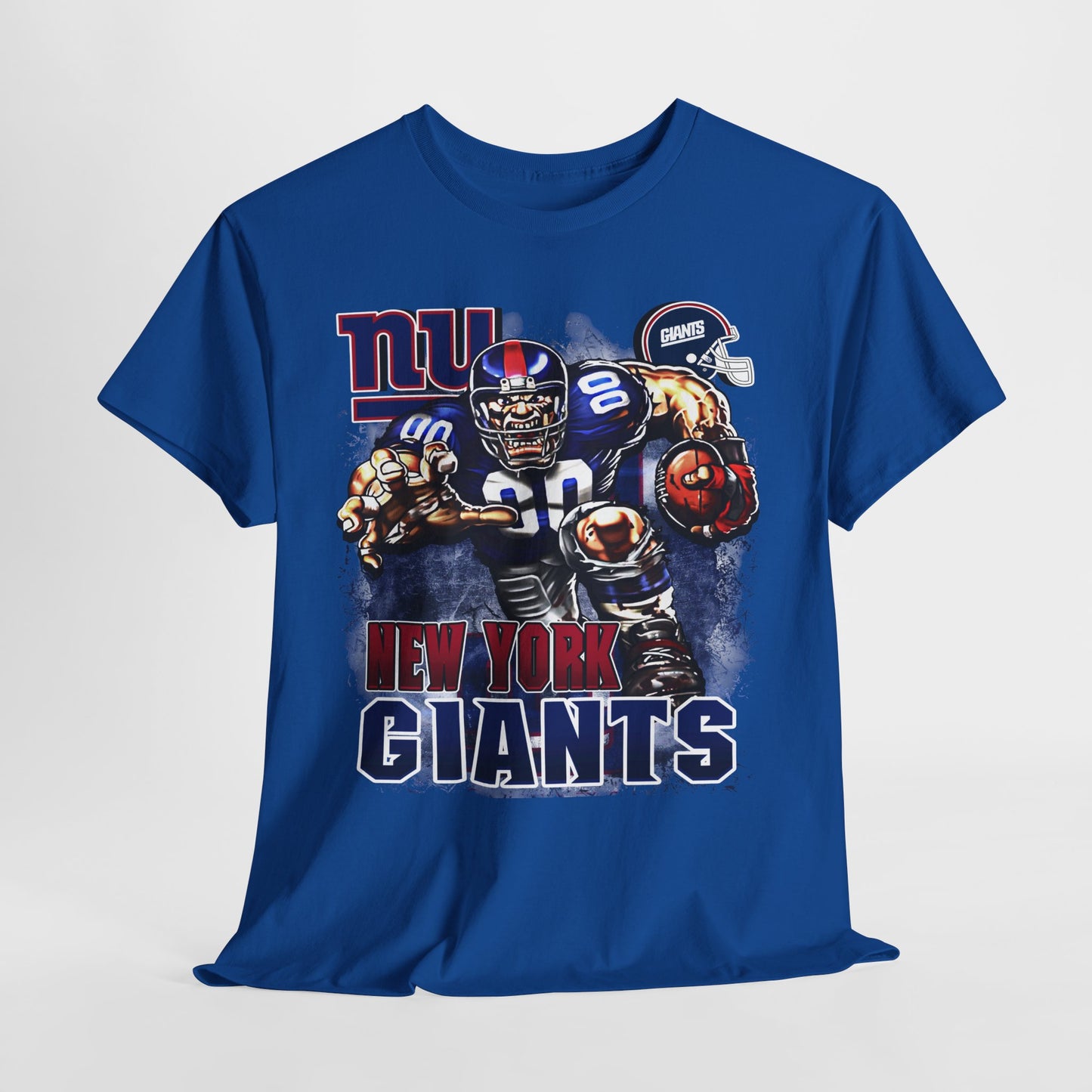 Sports Mascot Giants Football Unisex Heavy Cotton Tee