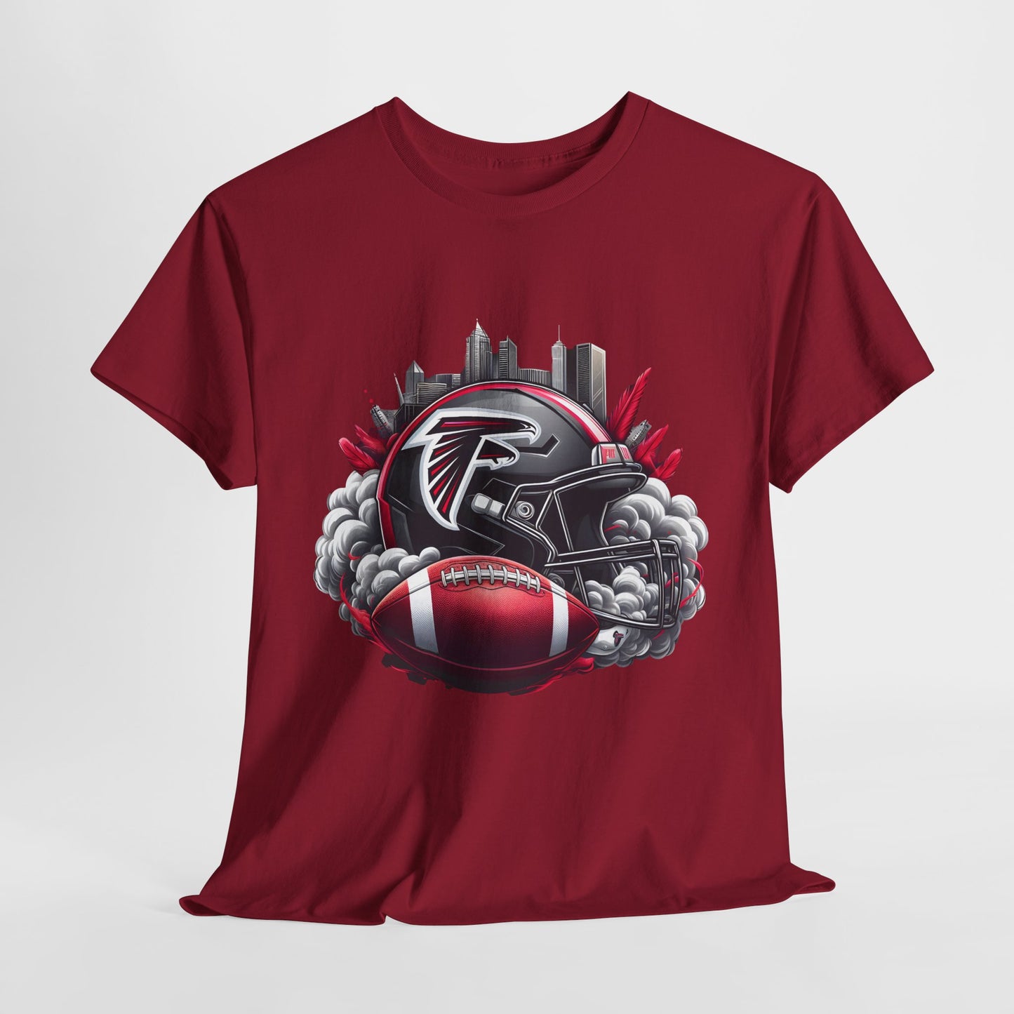 Sports Falcons Football Helmet #1 Unisex Heavy Cotton Tee
