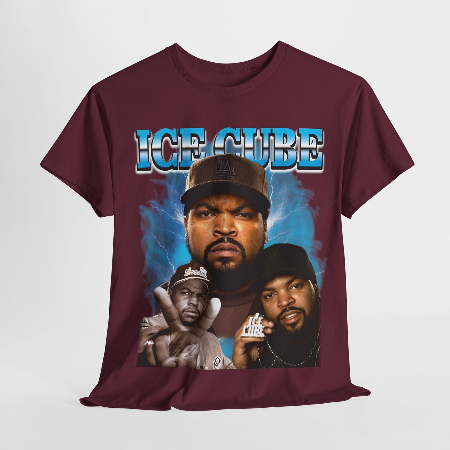 Ice Cube 2 Hip-Hop Unisex Heavy Cotton Tee