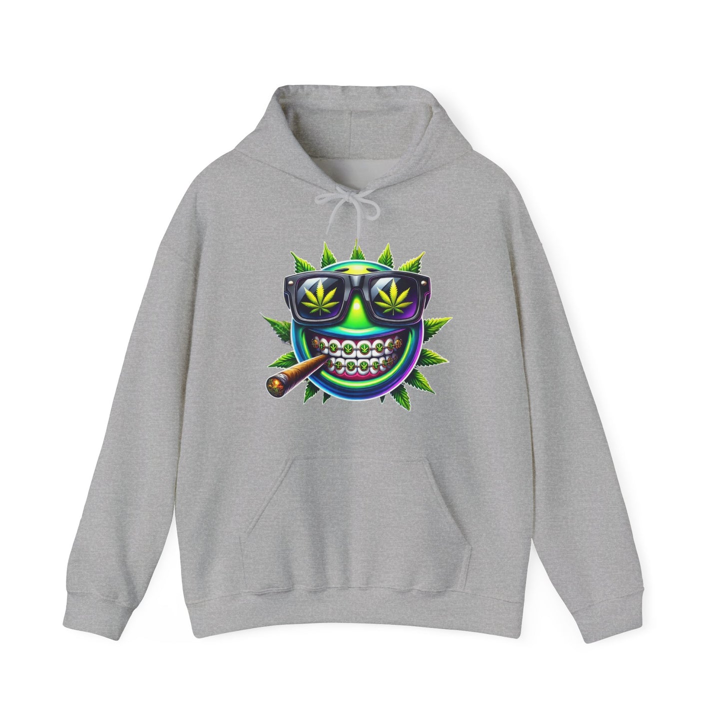 420 Emoji #8 Unisex Heavy Sweatshirt Hoodie