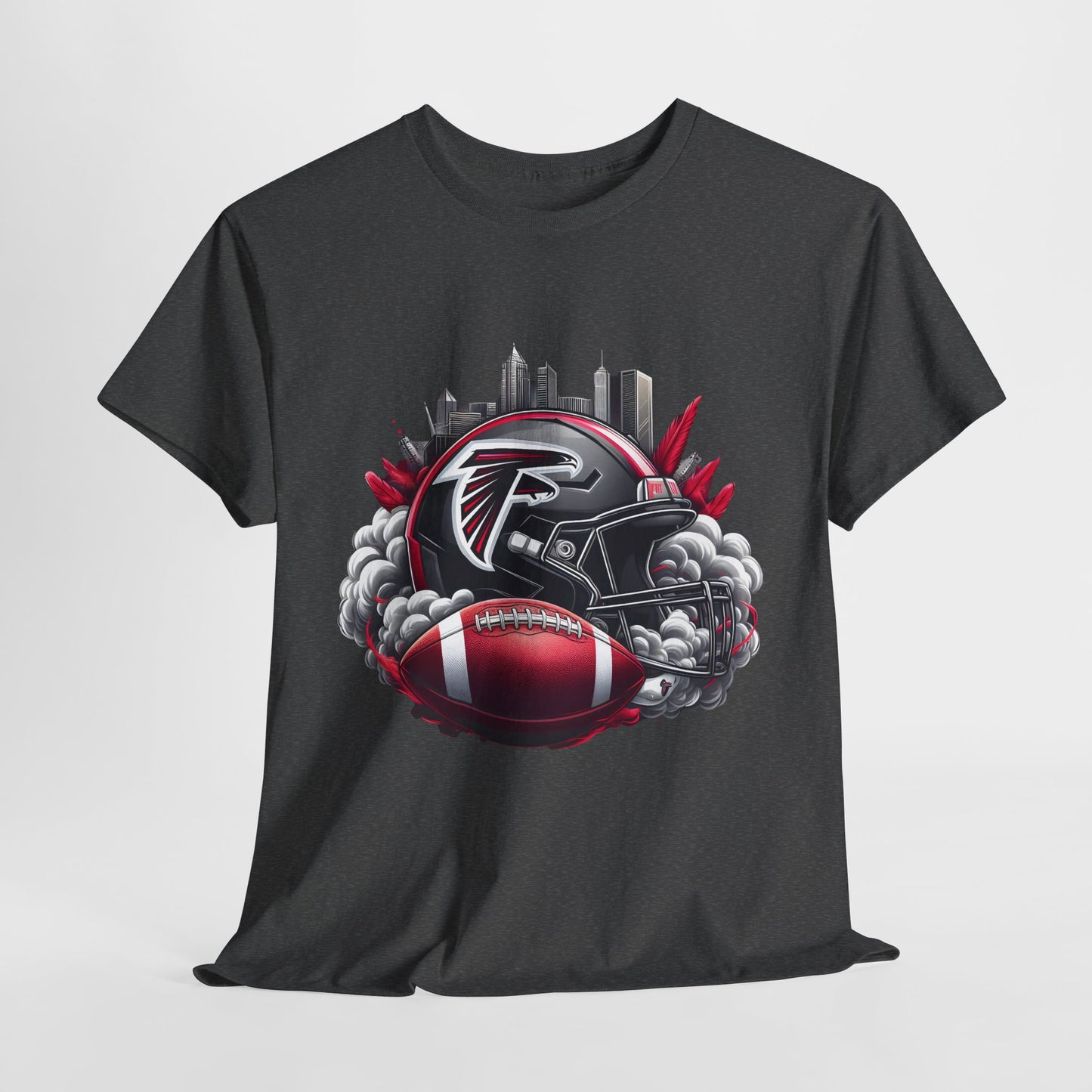 Sports Falcons Football Helmet #1 Unisex Heavy Cotton Tee