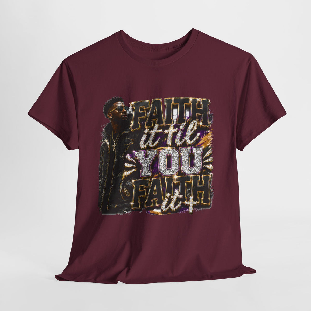 Faith It Til You Faith It #2 Unisex Heavy Cotton Tee