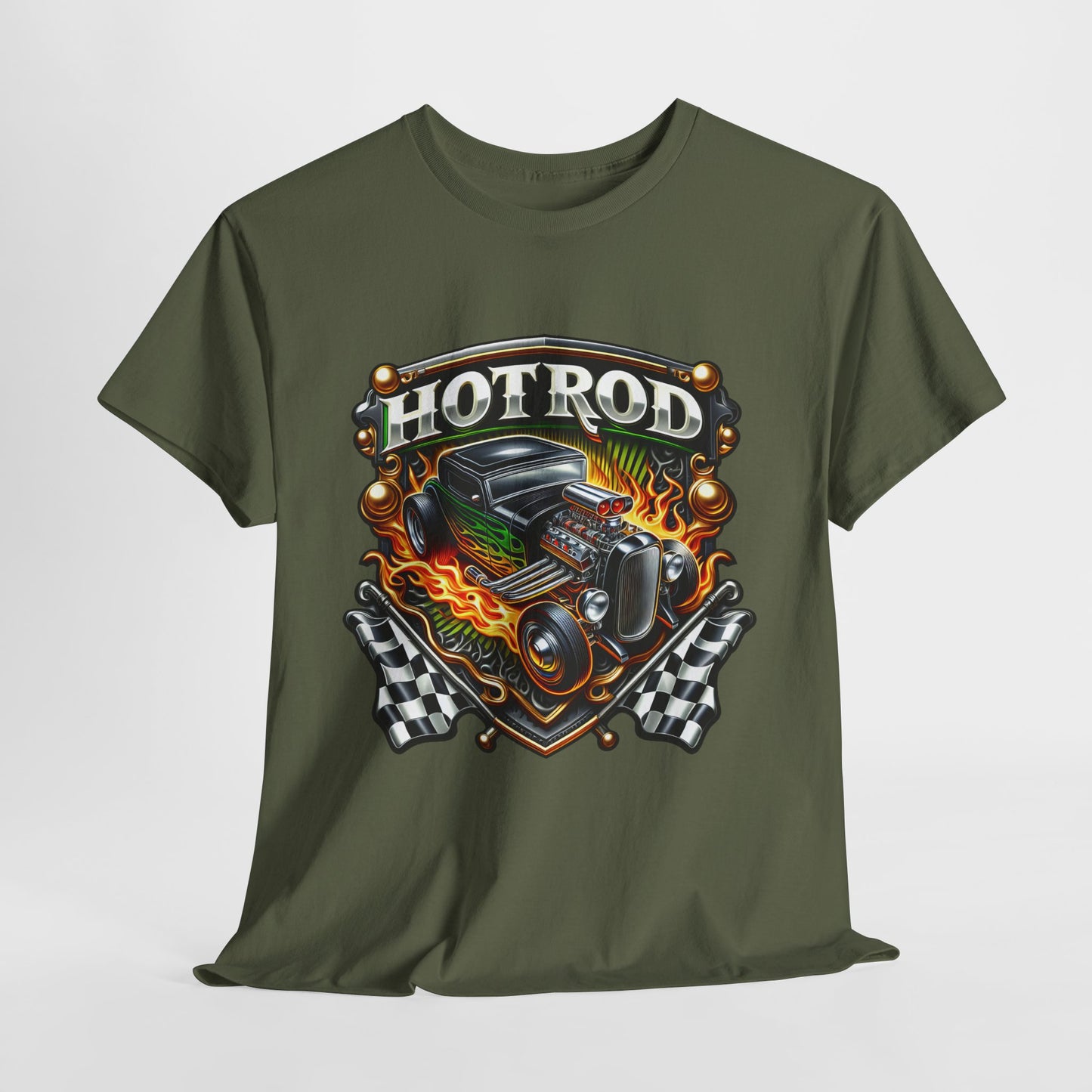 Hot Rod #12 Unisex Heavy Cotton Tee - 312tshirts 2