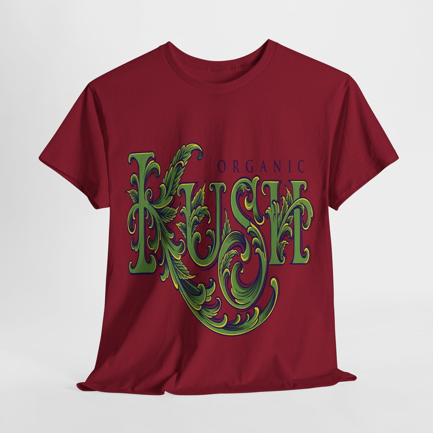 420 Organic Kush Unisex Heavy Cotton Tee - 312tshirts 2