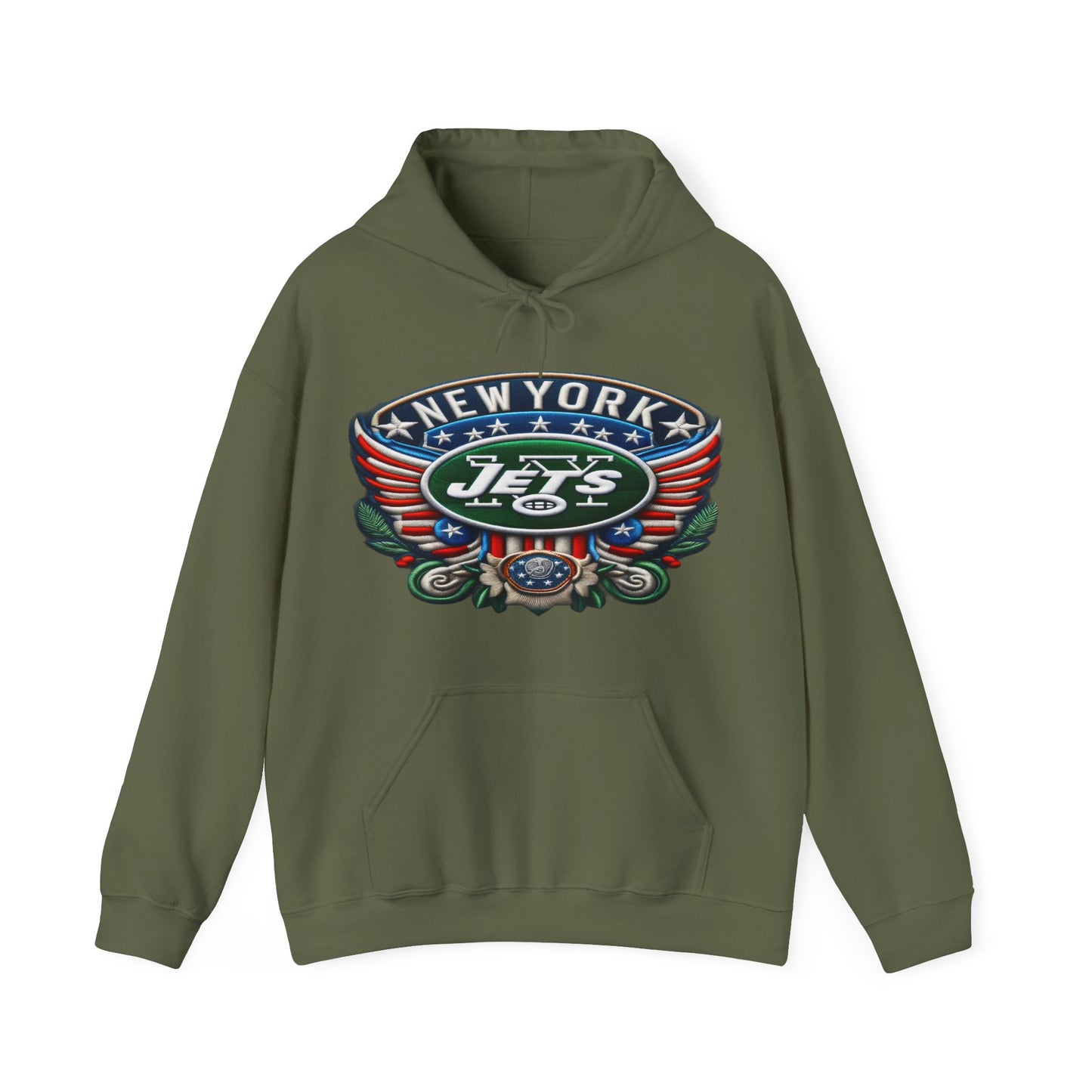 Sports Jets Football Logo #1 Unisex Heavy Sweatshirt Hoodie