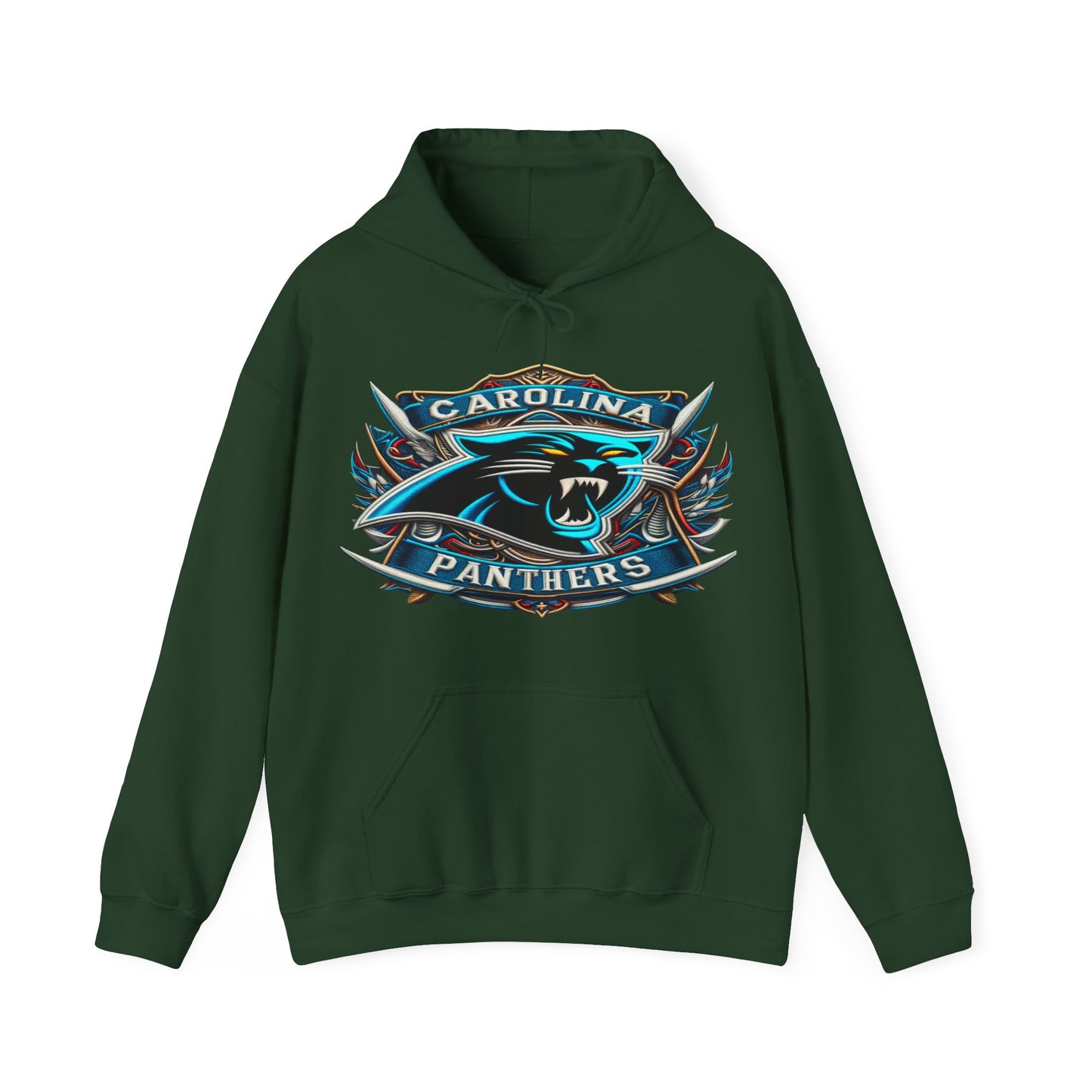 Sports Panthers Football Logo #1 Unisex Heavy Sweatshirt Hoodie