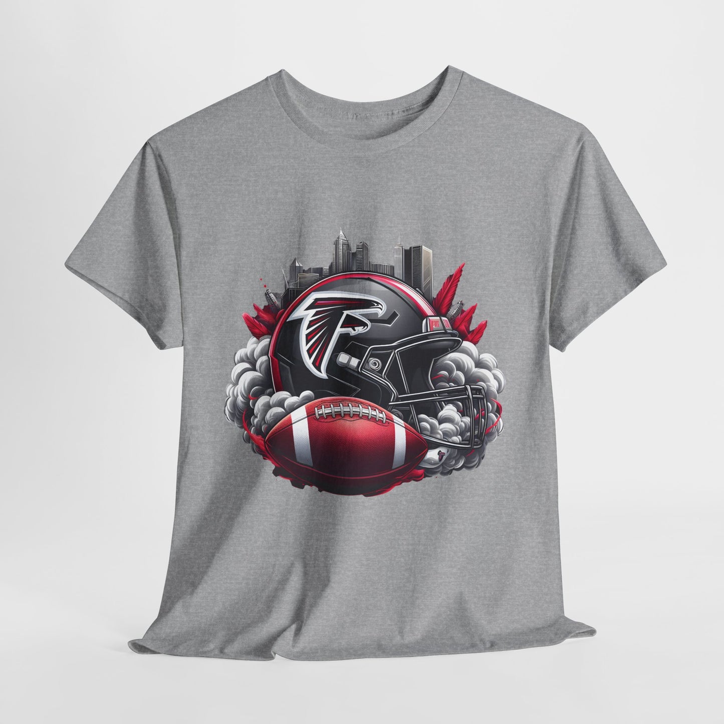 Sports Falcons Football Helmet #1 Unisex Heavy Cotton Tee