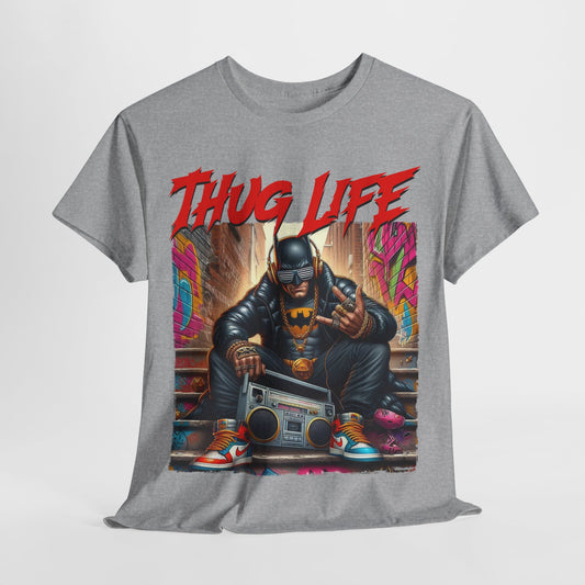 Thug Life #7 Bat M. Unisex Heavy Cotton Tee