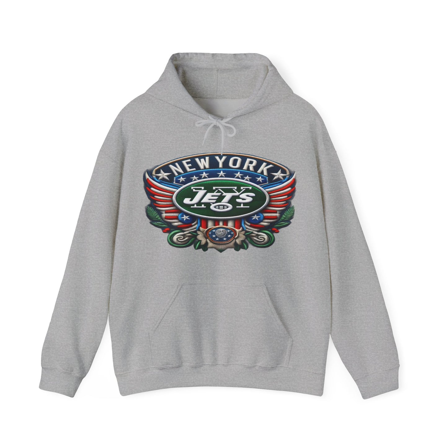 Sports Jets Football Logo #1 Unisex Heavy Sweatshirt Hoodie