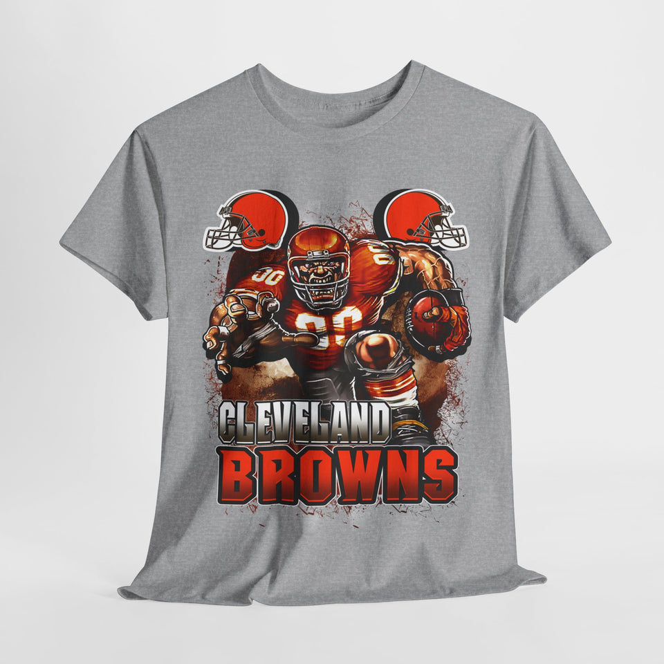 NFL Mascot Cleveland Unisex Heavy Cotton Tee