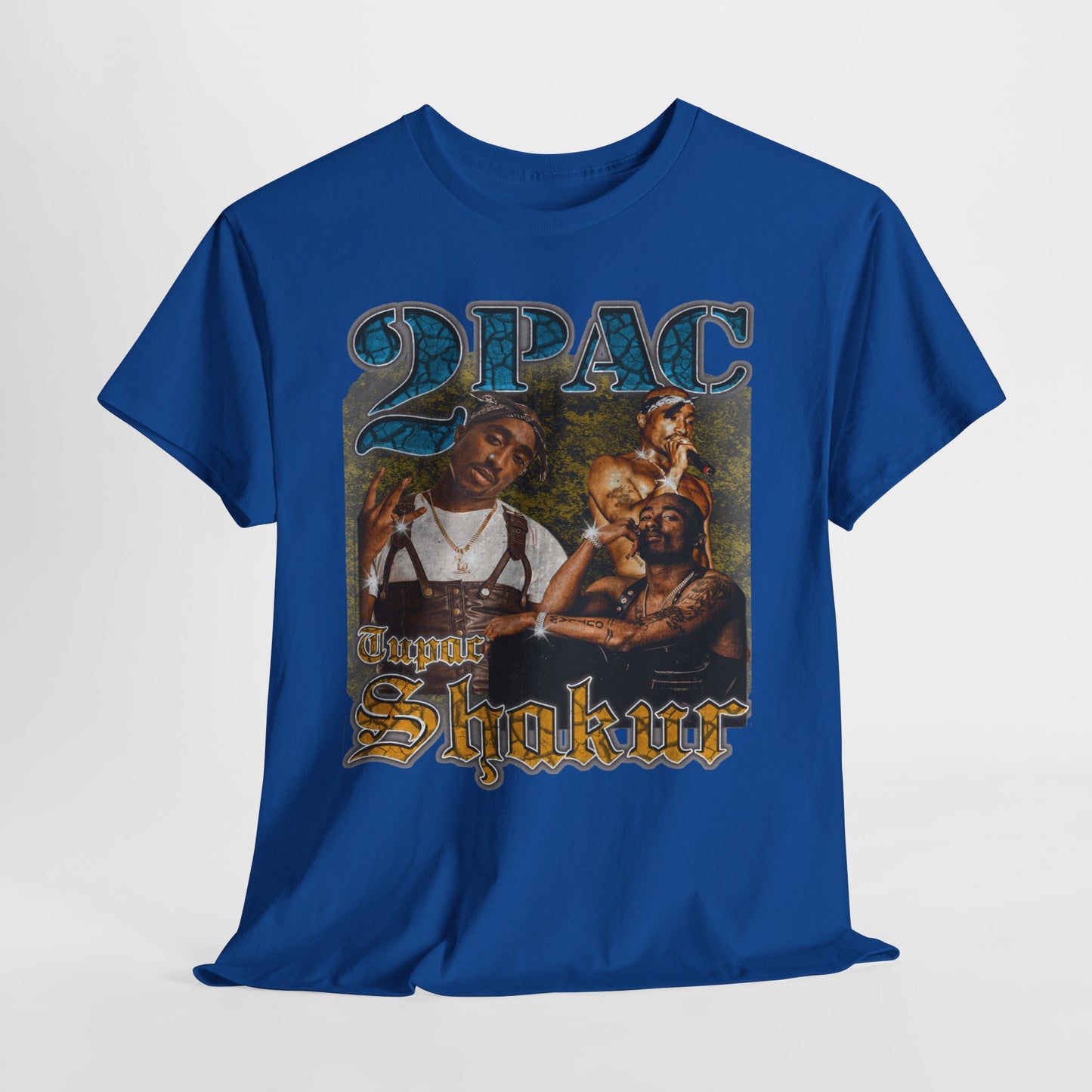 Pac 2 Hip-Hop Unisex Heavy Cotton Tee - 312tshirts 2