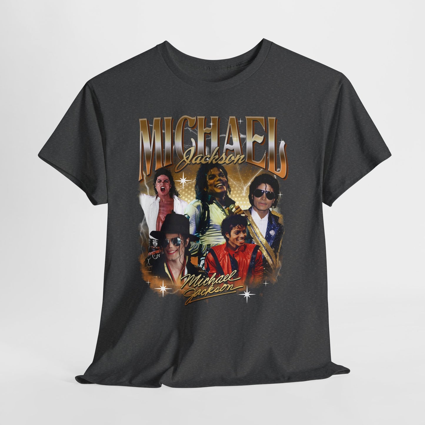 M.J #12 Unisex Heavy Cotton Tee - 312tshirts 2