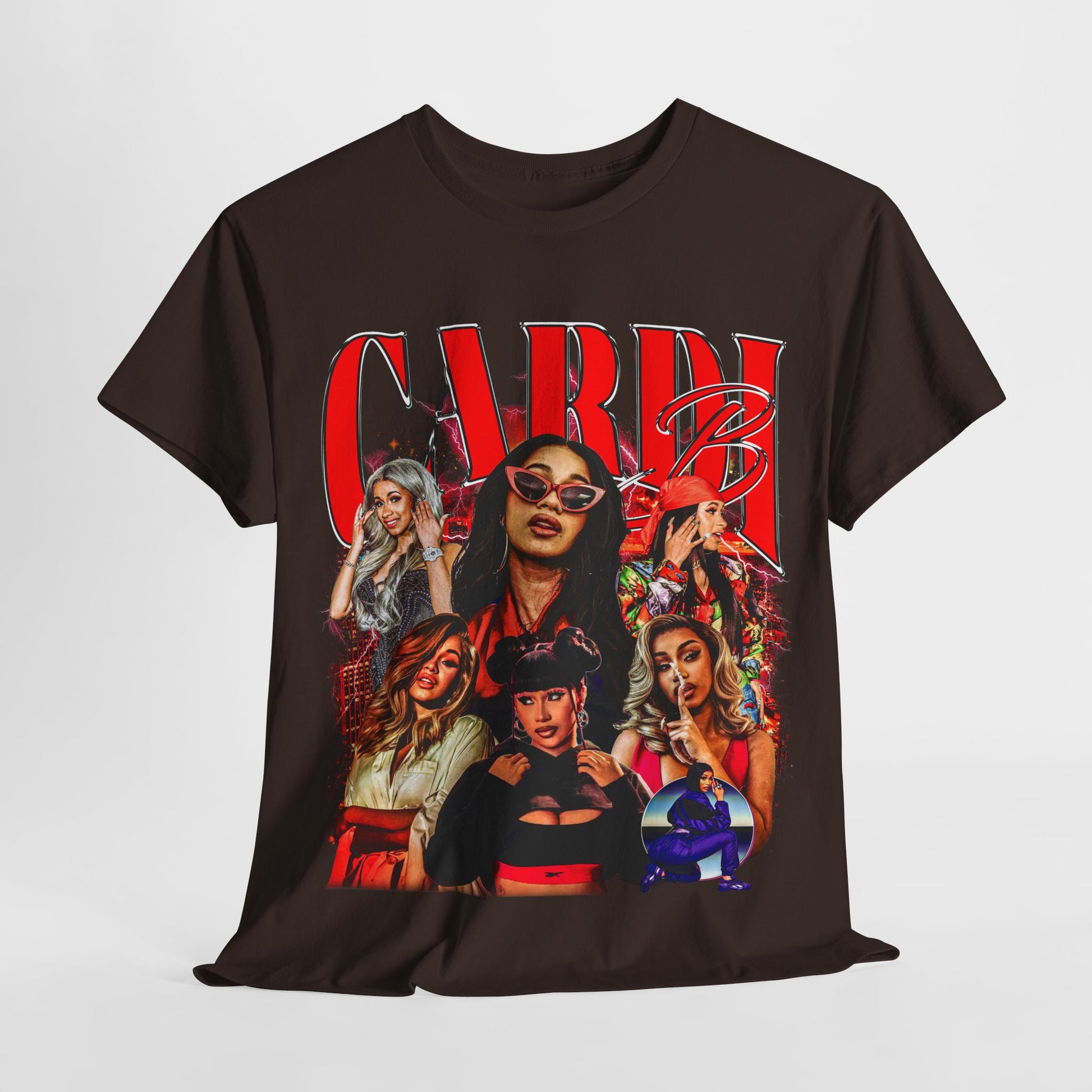 Cardi B 1 Hip-Hop Unisex Heavy Cotton Tee - 312tshirts 2