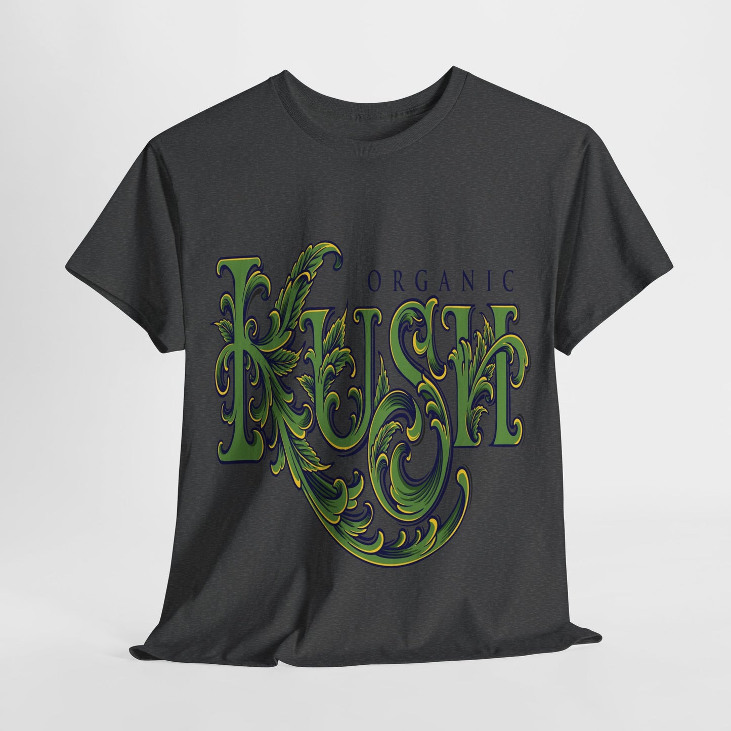 420 Organic Kush Unisex Heavy Cotton Tee - 312tshirts 2