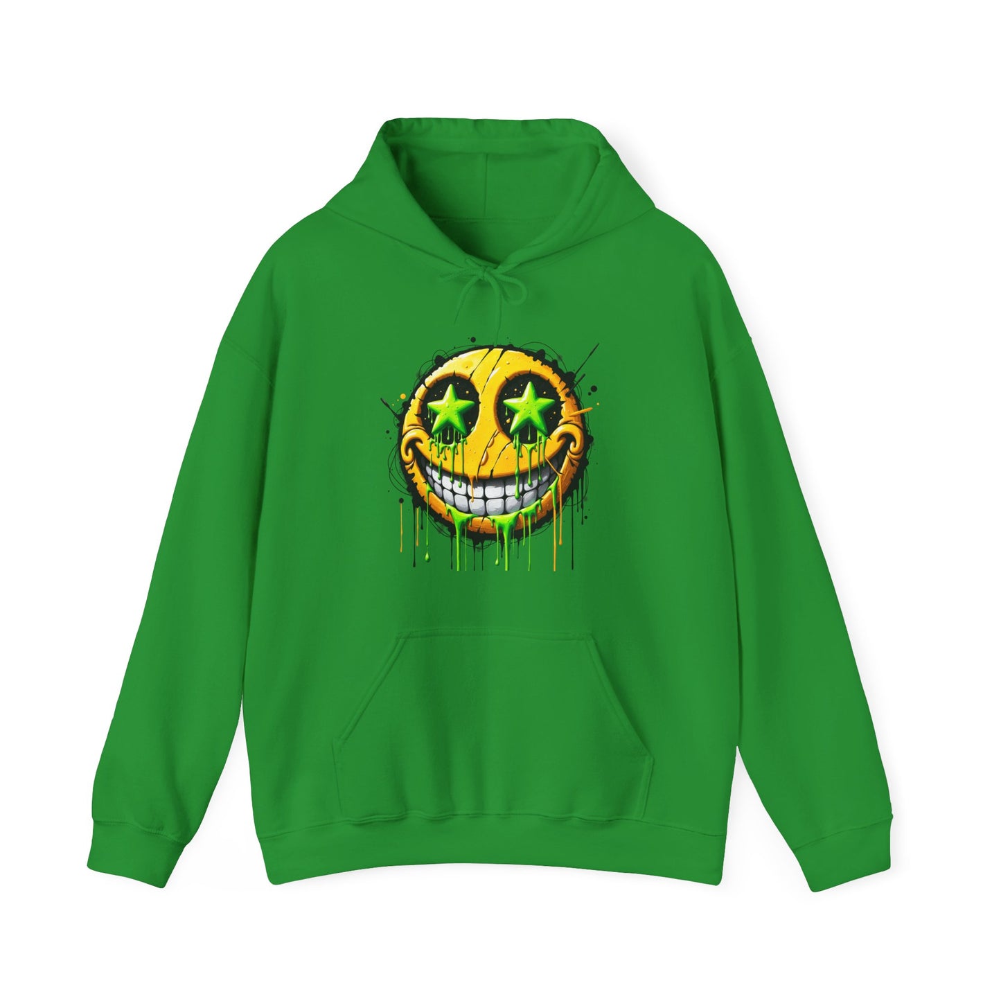 Creepy Neon Emoji #7 Unisex Heavy Sweatshirt Hoodie