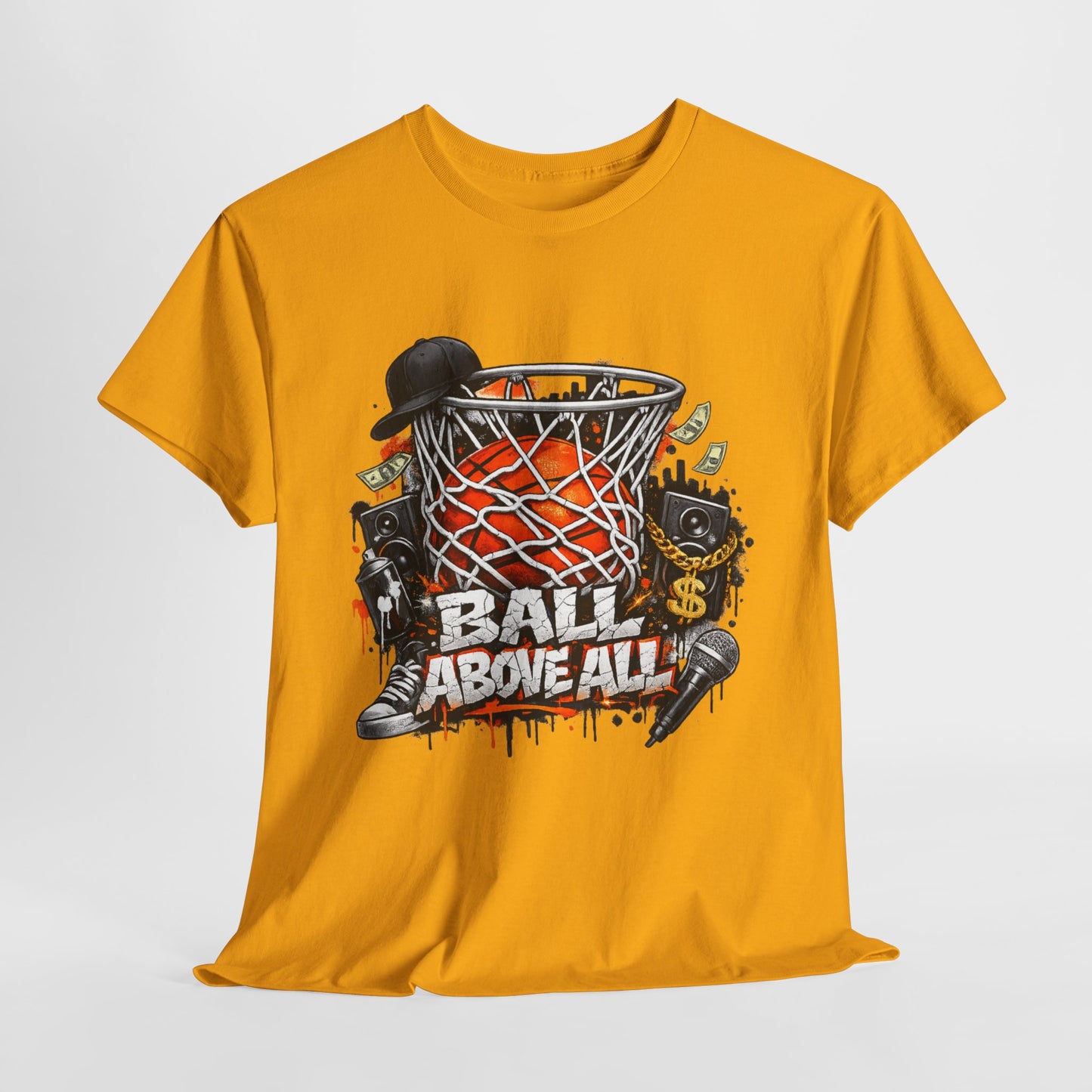 Basketball Drip #2 Unisex Heavy Cotton Tee