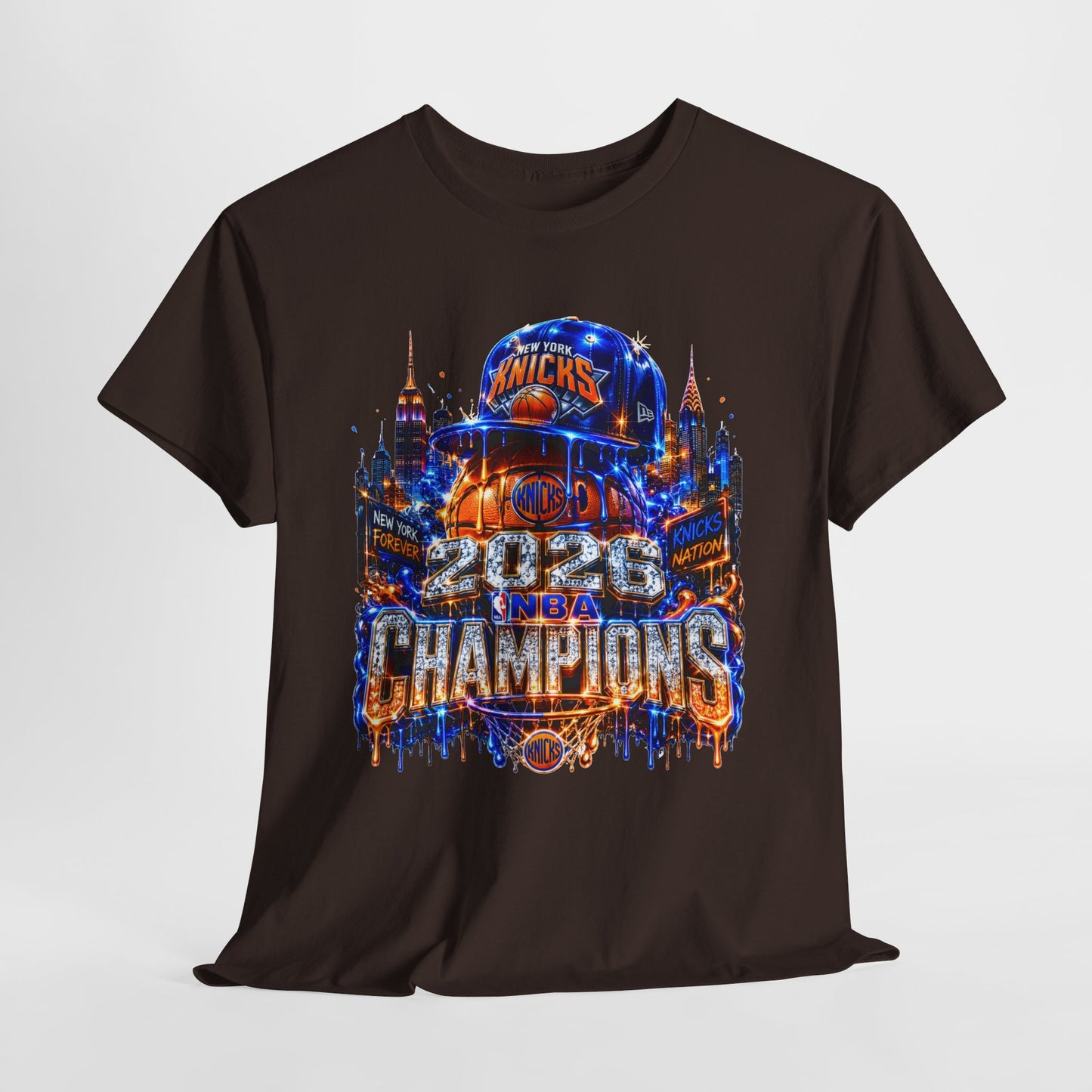 2026 NY Champions Basketball #1 Unisex Heavy Tee