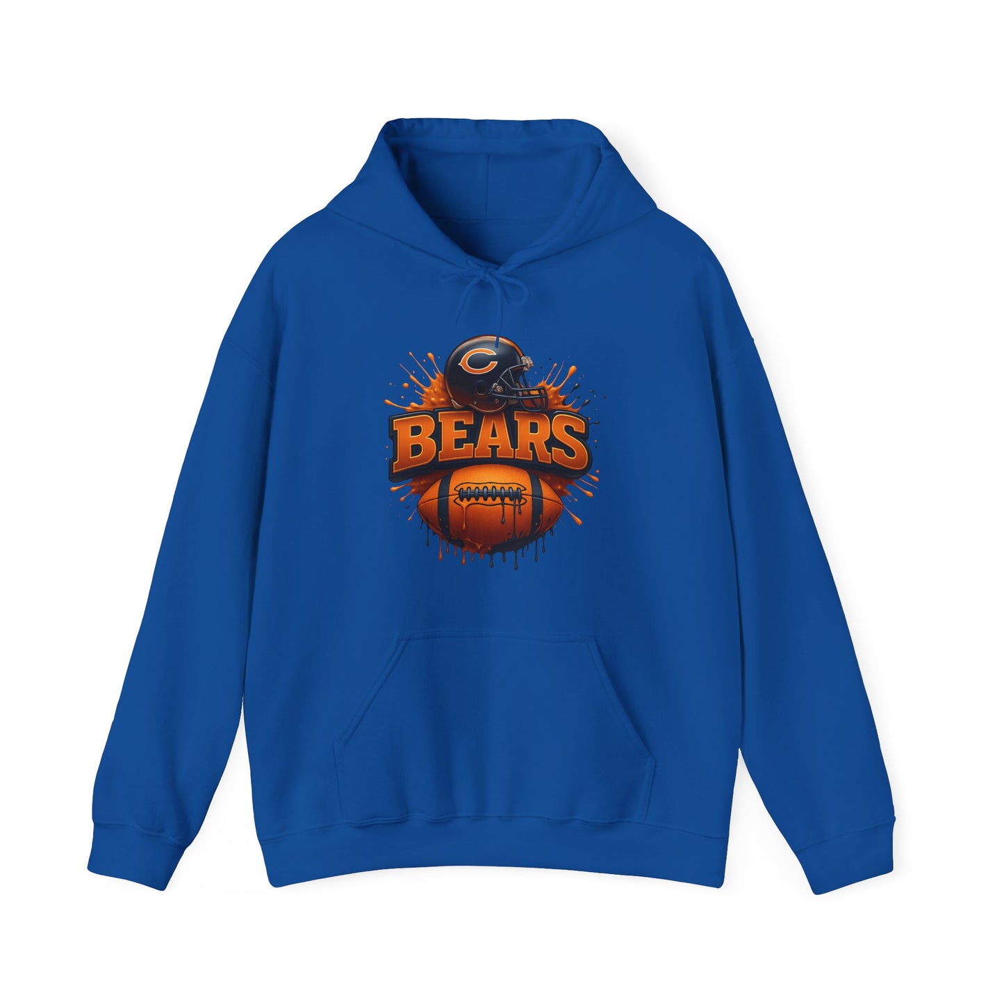 Sports Bears Football Logo #2 Unisex Heavy Sweatshirt Hoodie