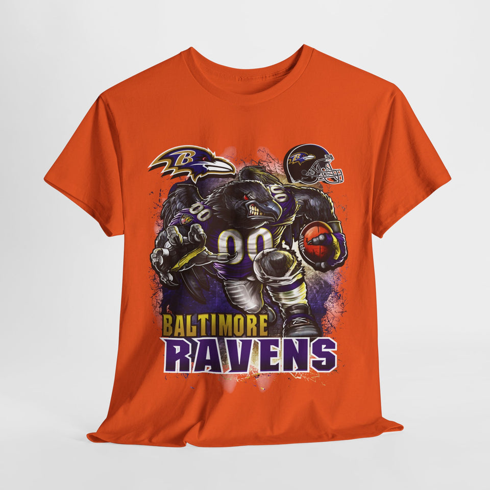 NFL Mascot Baltimore Unisex Heavy Cotton Tee