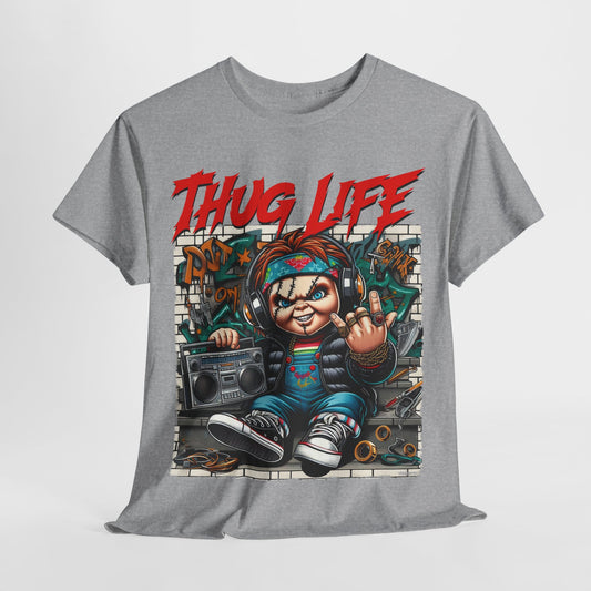 Thug Life #10 Chucky Unisex Heavy Cotton Tee