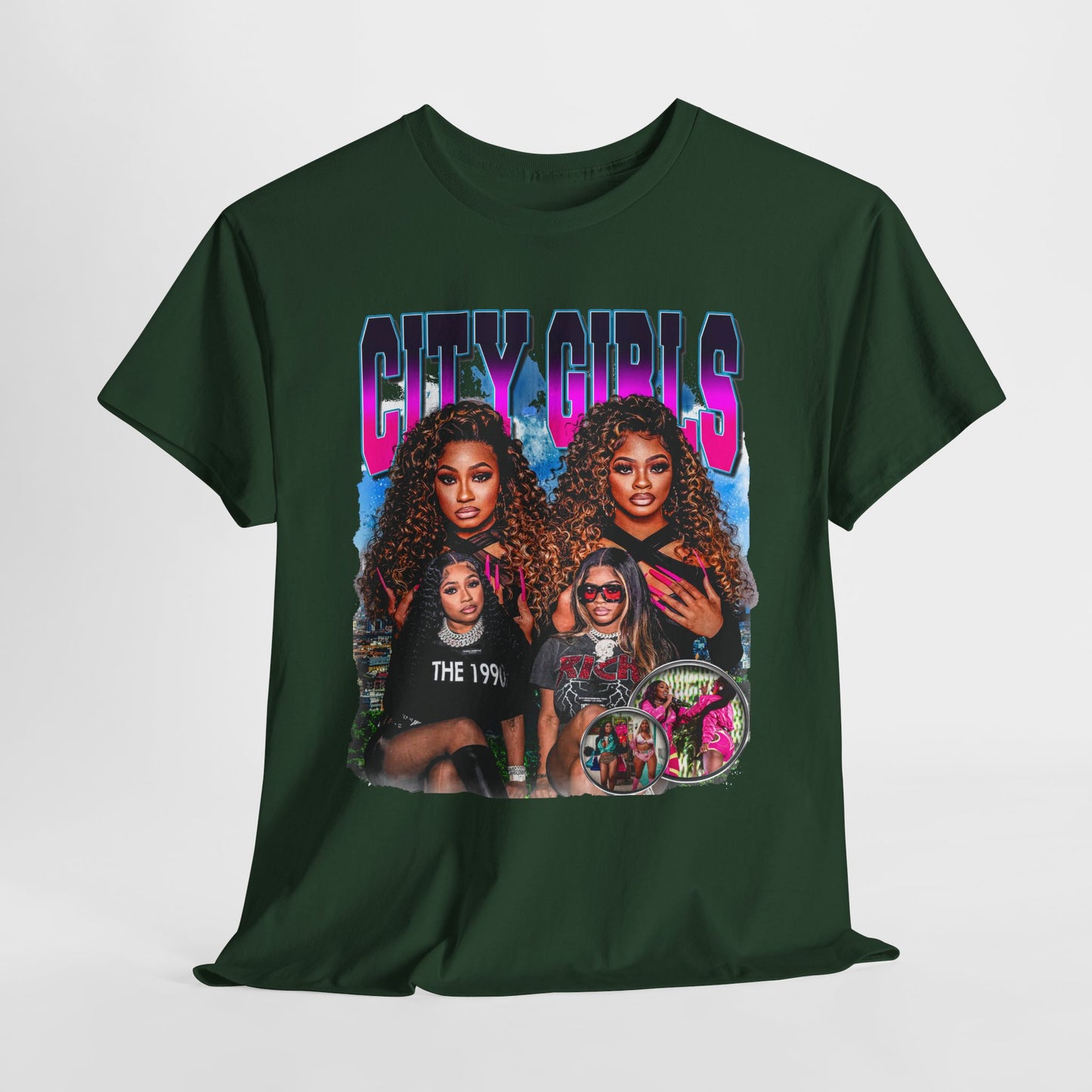 City Girls 1 Hip-Hop Unisex Heavy Cotton Tee - 312tshirts 2