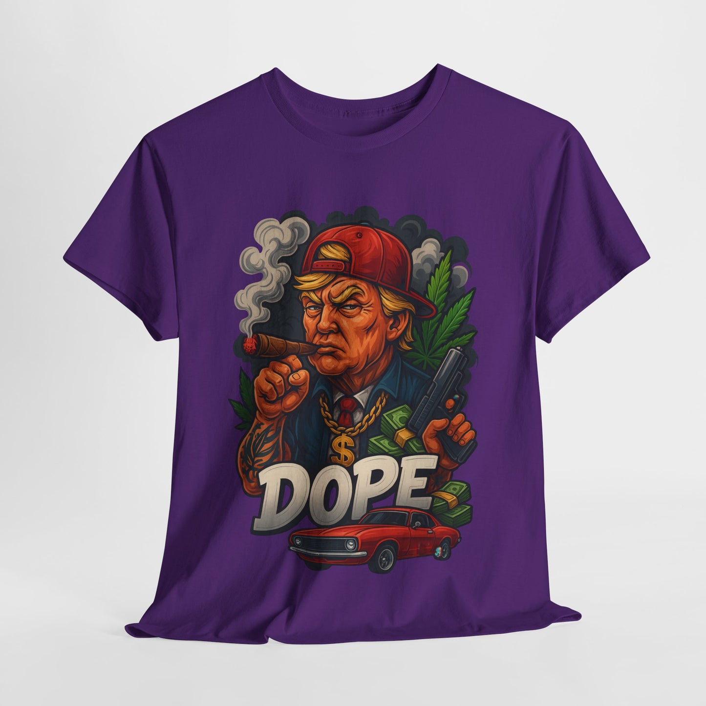 420 Dope Vibes Trump Unisex Heavy Cotton Tee
