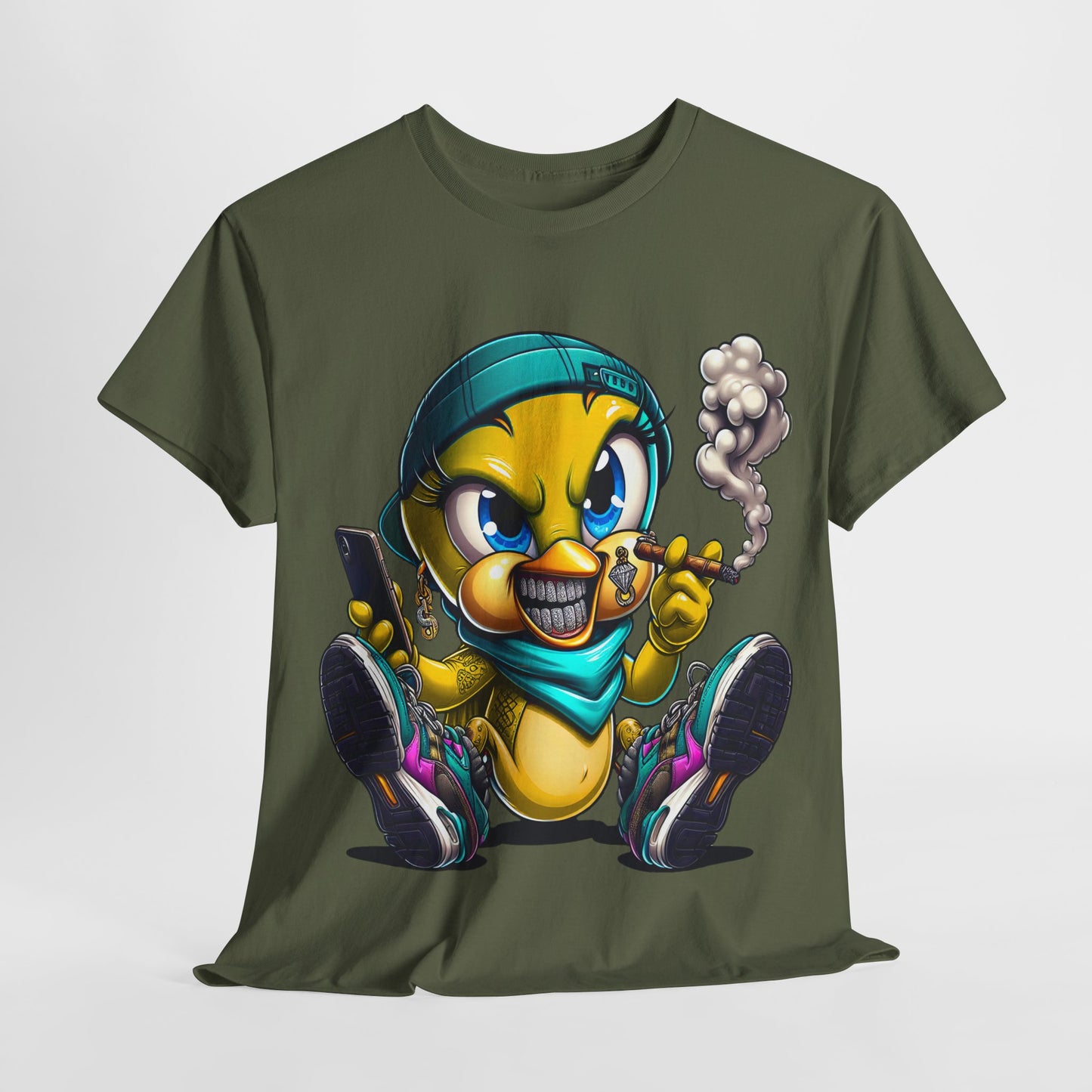 Gangster Canary 1 Unisex Heavy Cotton Tee - 312tshirts 2