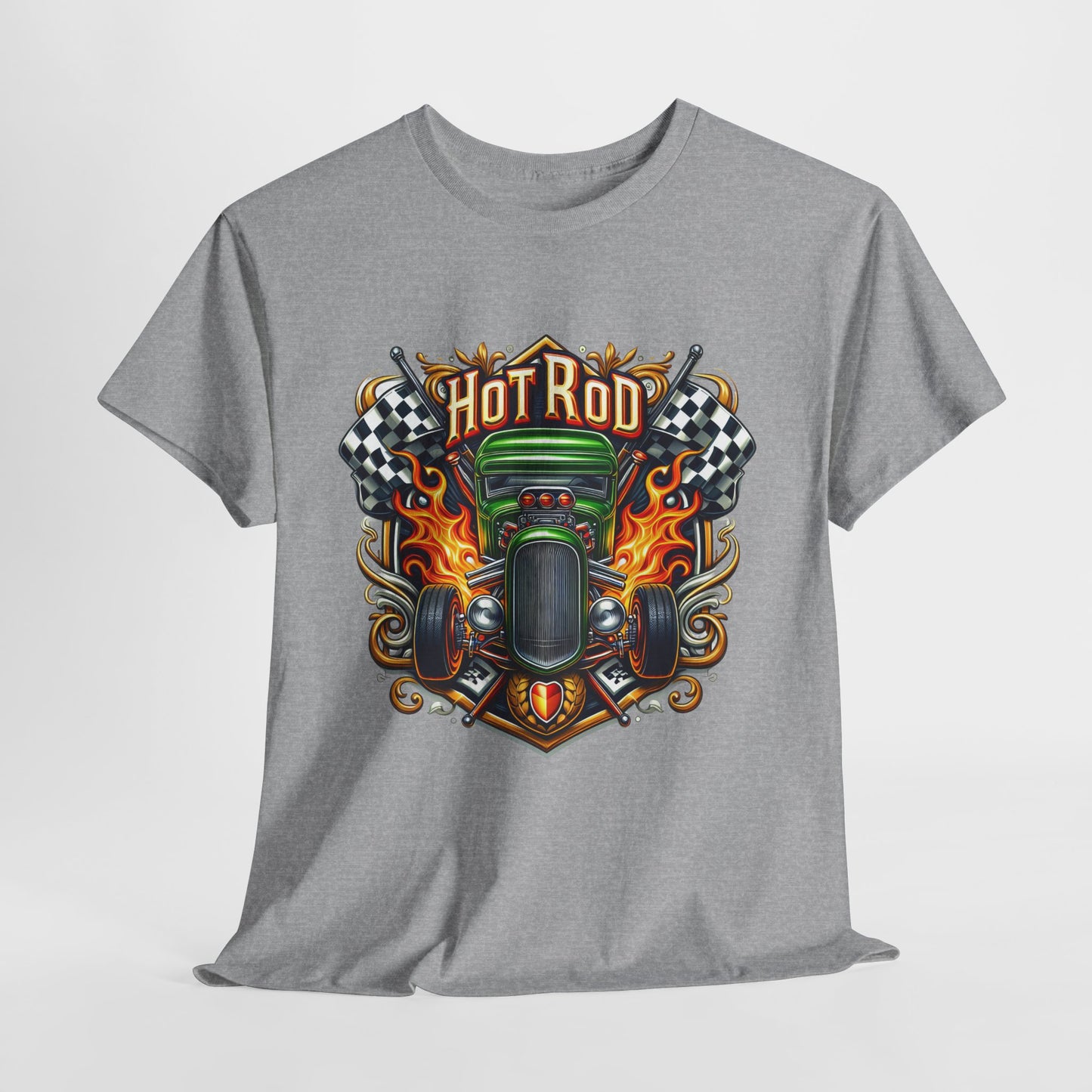 Hot Rod #4 Unisex Heavy Cotton Tee - 312tshirts 2