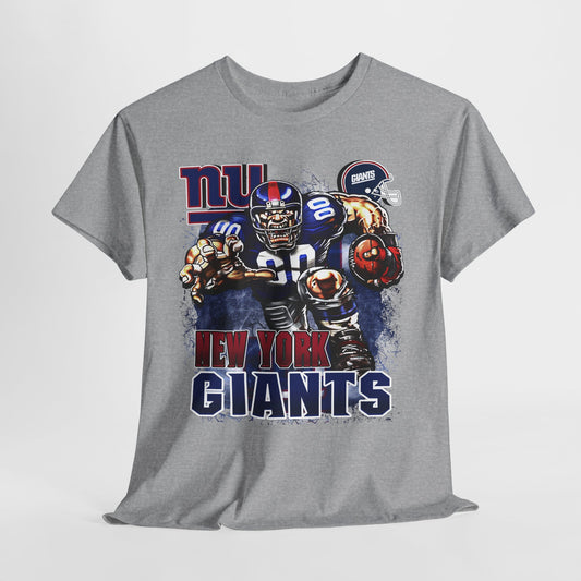 Sports Mascot Giants Football Unisex Heavy Cotton Tee